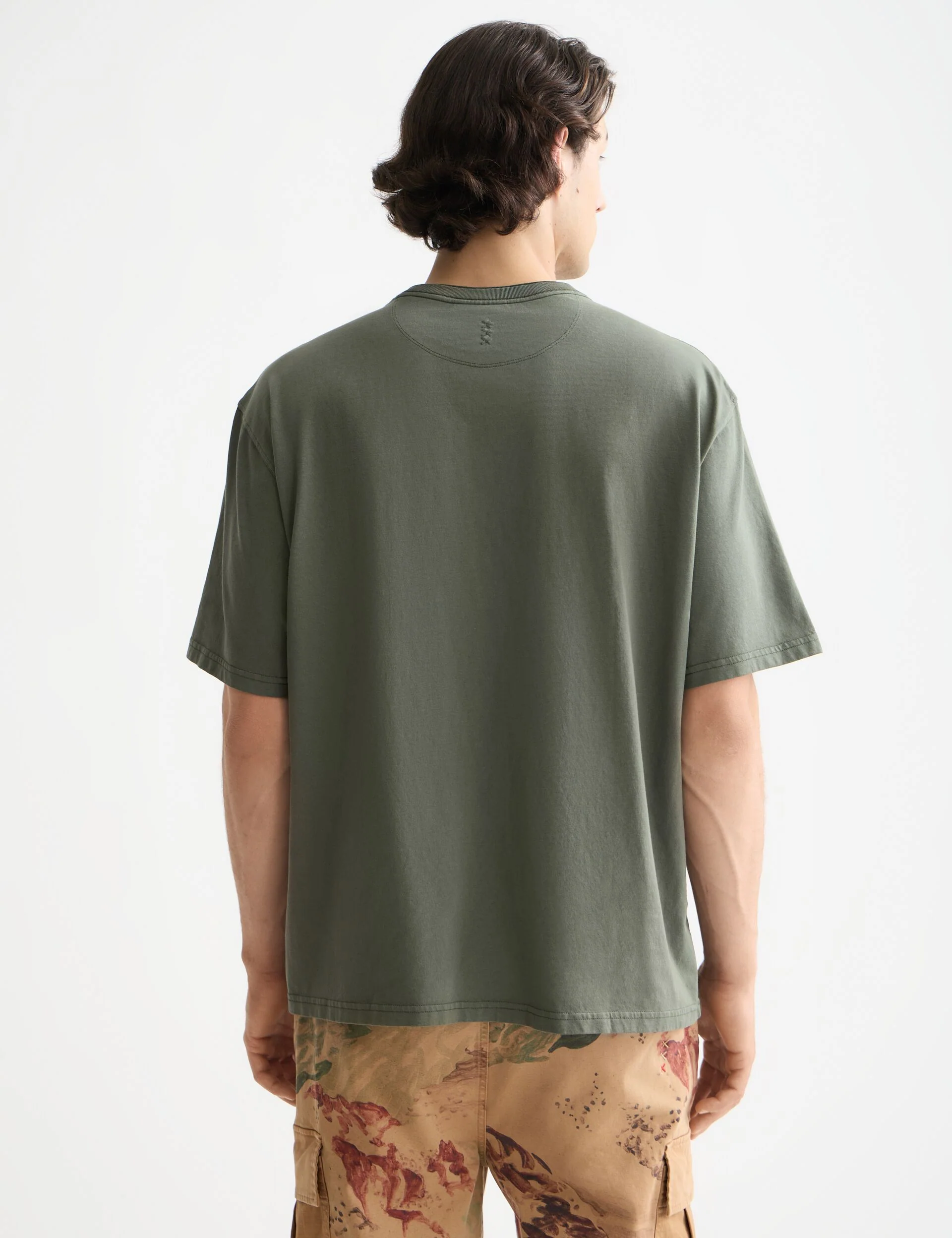 3 Crosses Garment Dye T-shirt - Image 3