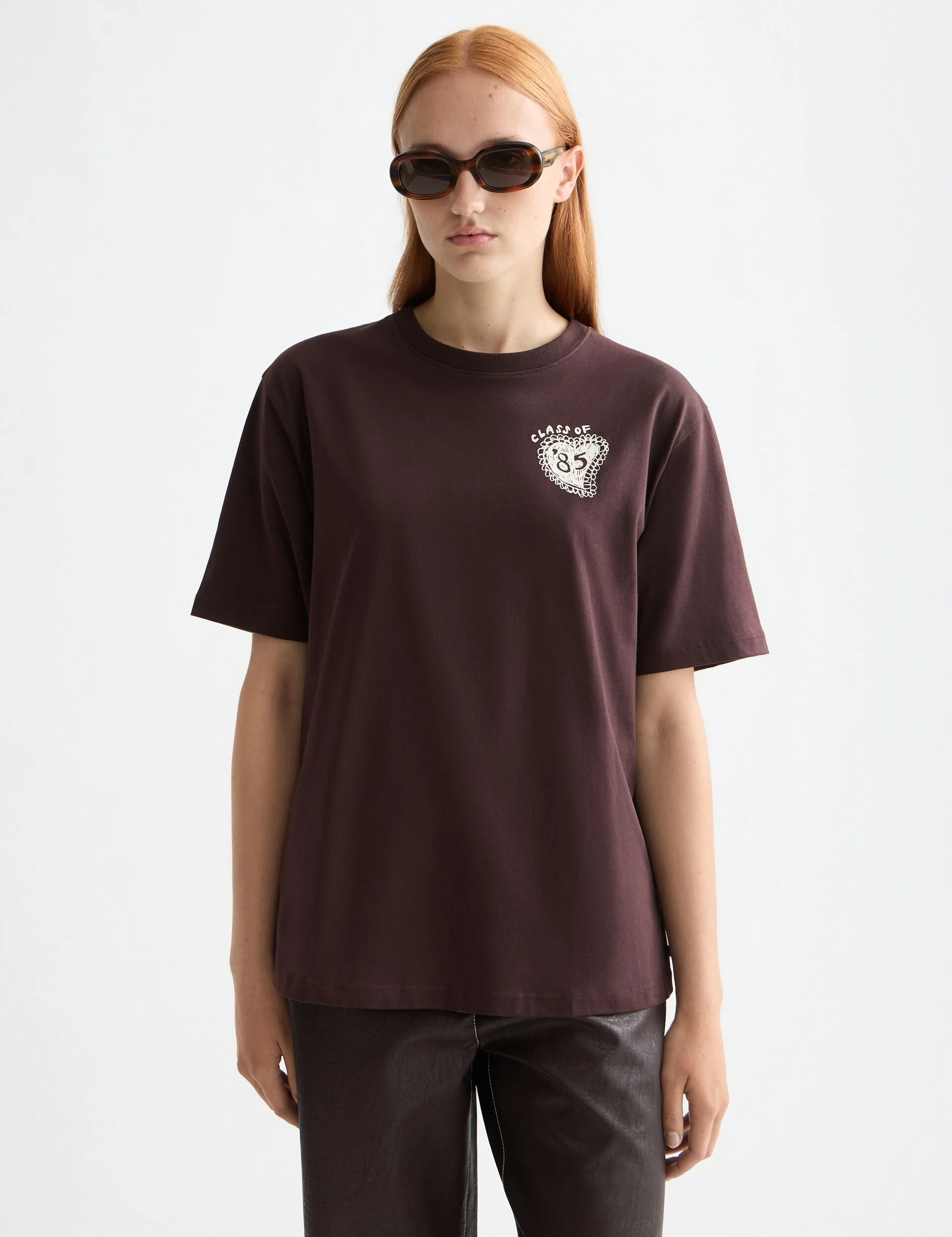 Artwork loose fit T-shirt
