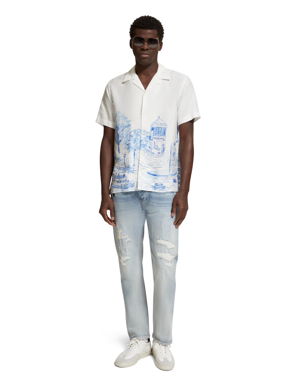 Boat Printed Shirt - Image 2