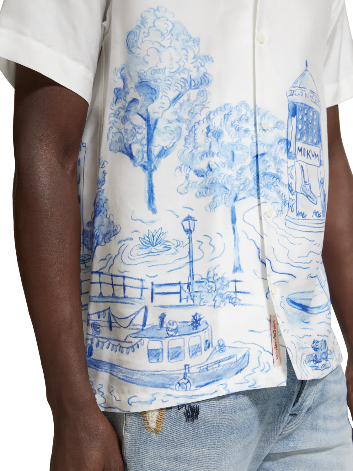 Boat Printed Shirt - Image 4