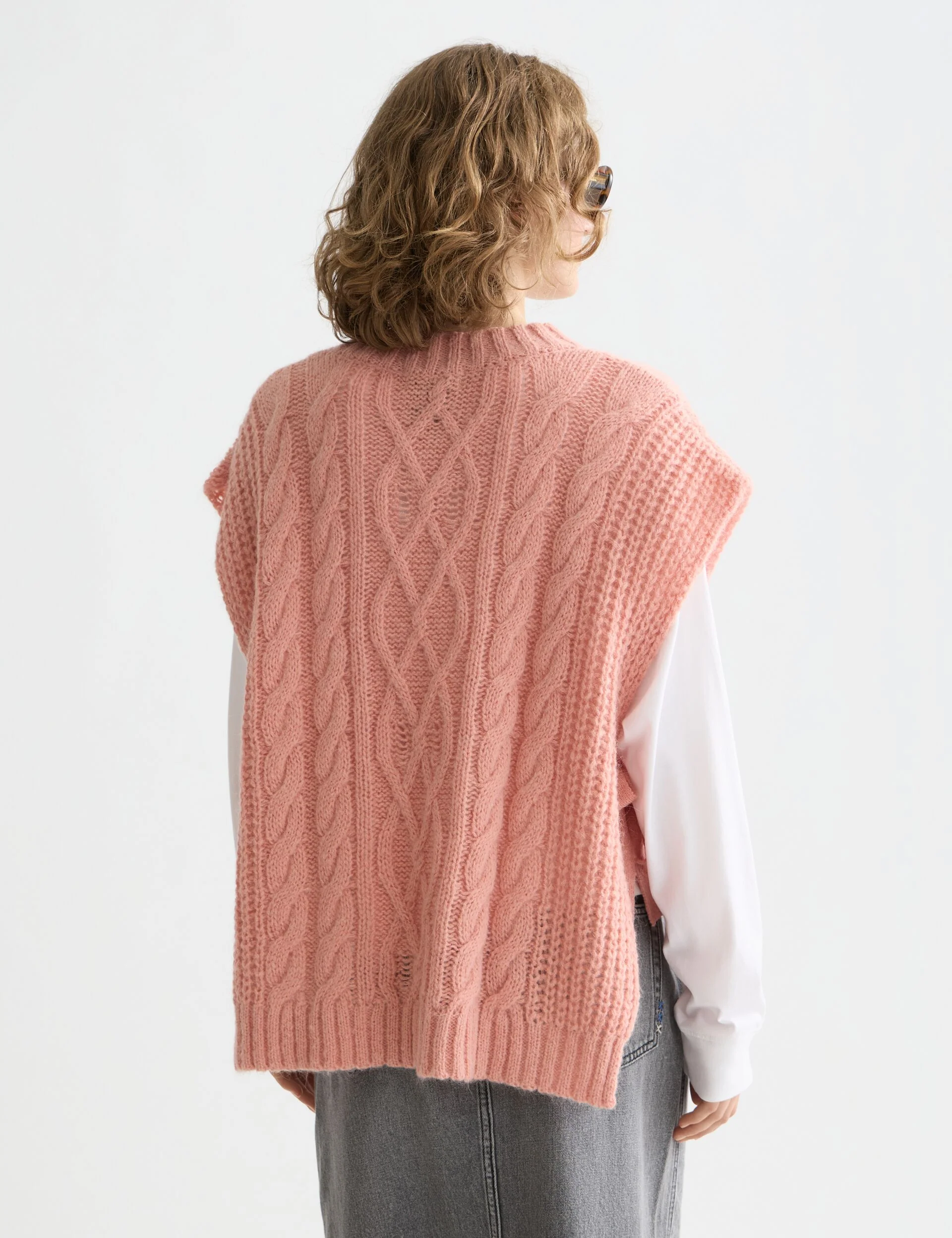 Cable stitch spencer - Image 3