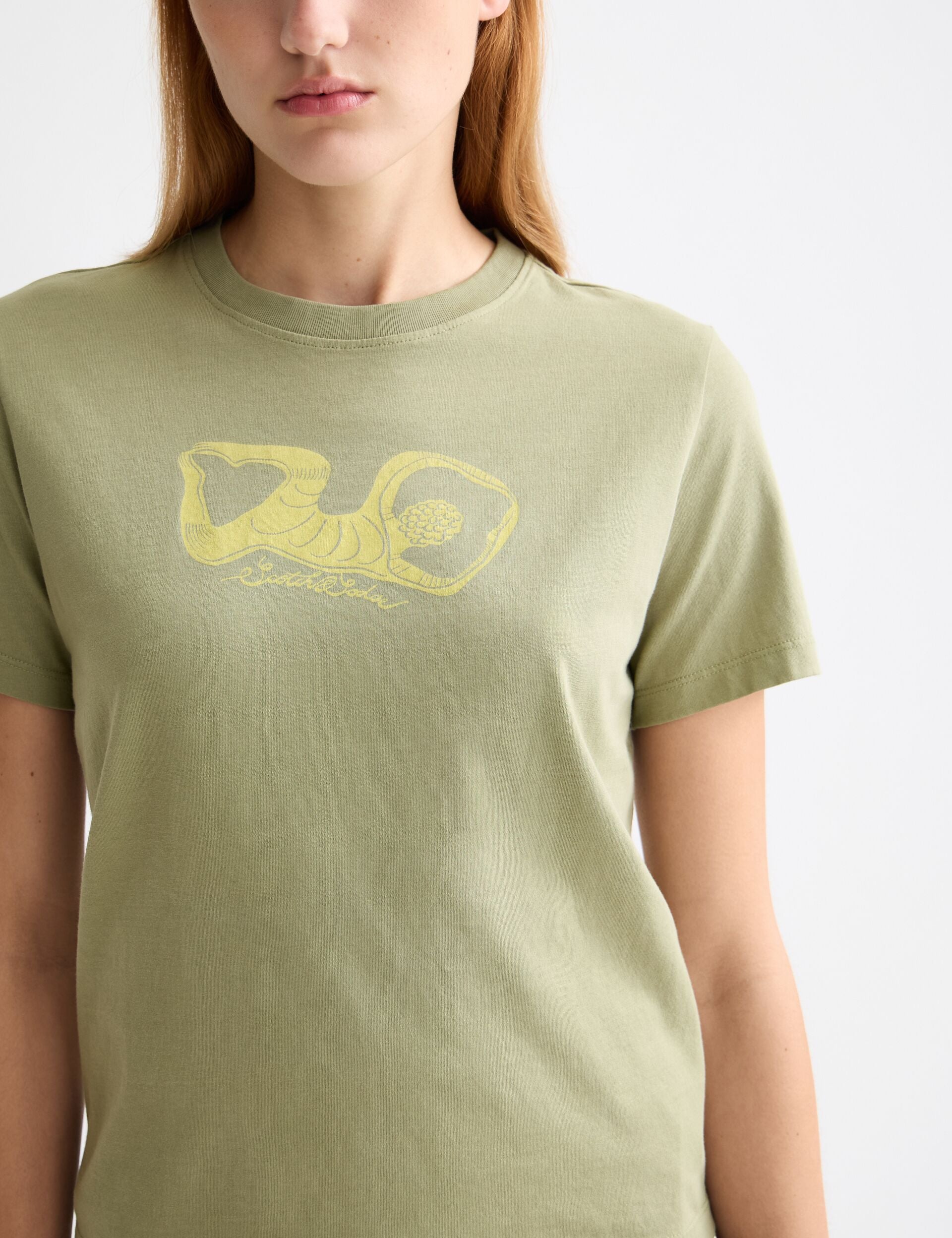 Chest artwork regular fit T-shirt - Image 3