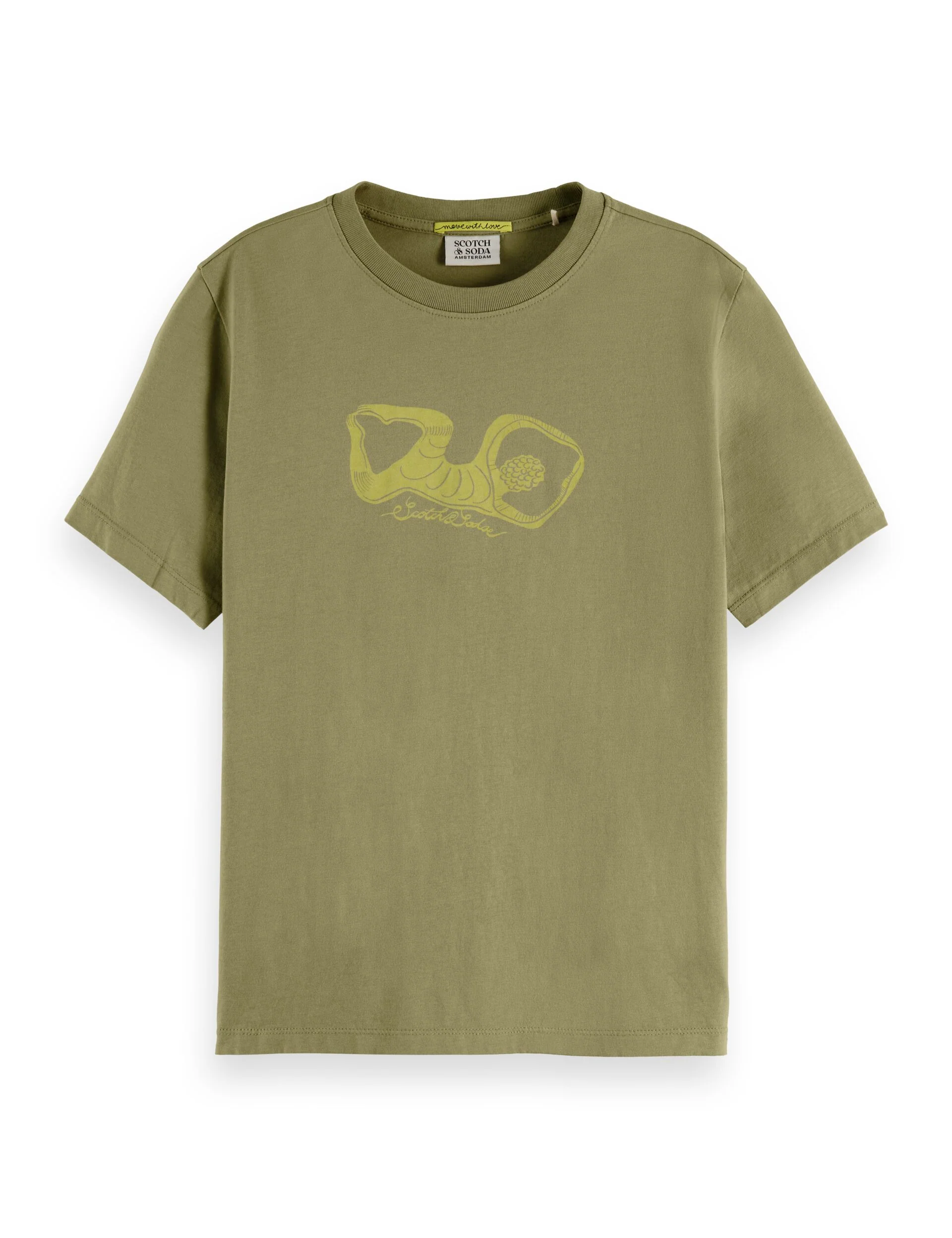 Chest artwork regular fit T-shirt - Image 5
