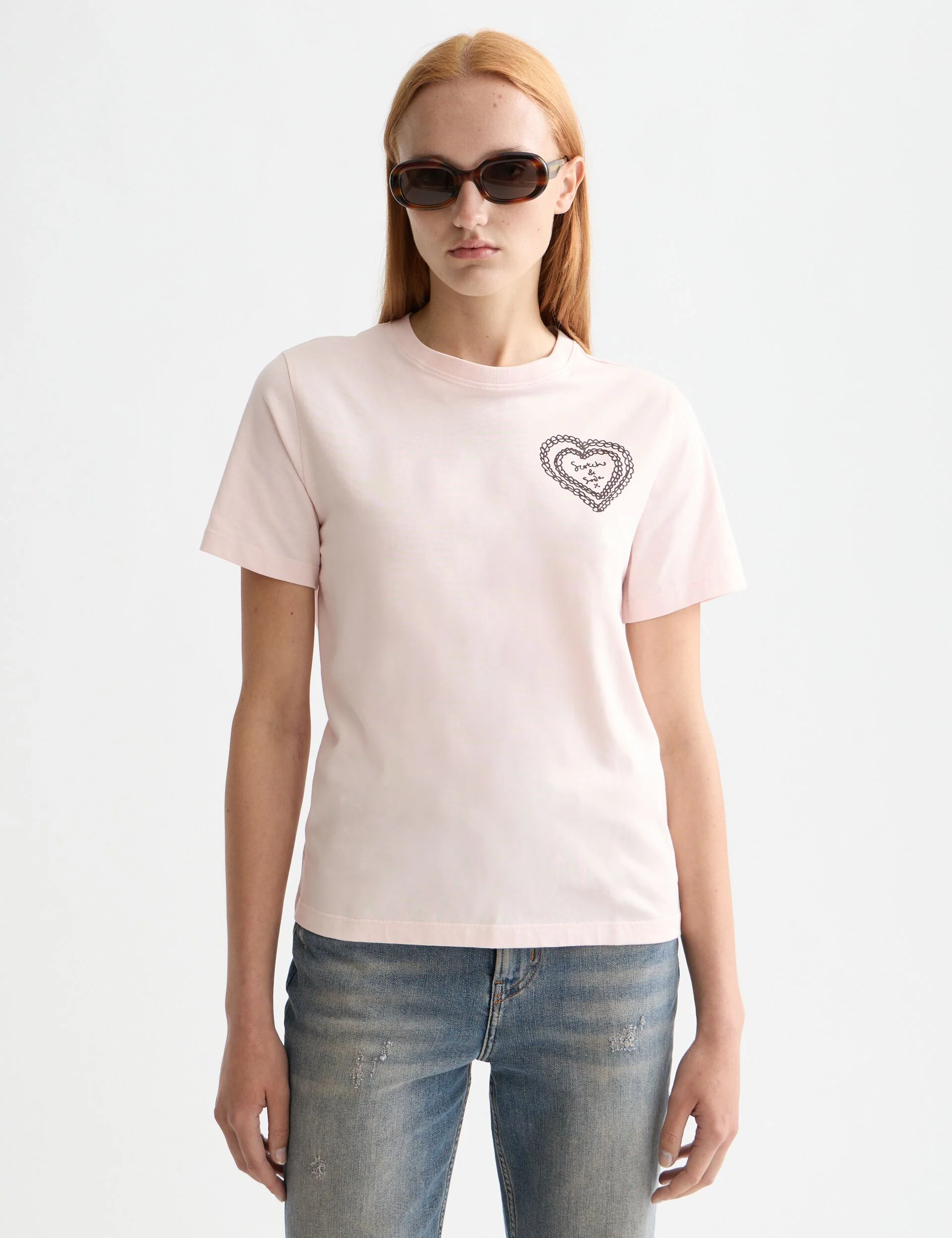 Chest artwork regular fit T-shirt