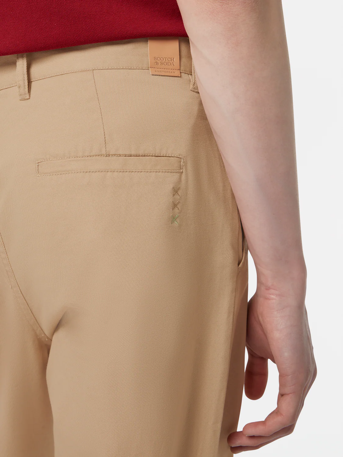 Clarke Cotton Twill Straight Fit Chino - Image 4