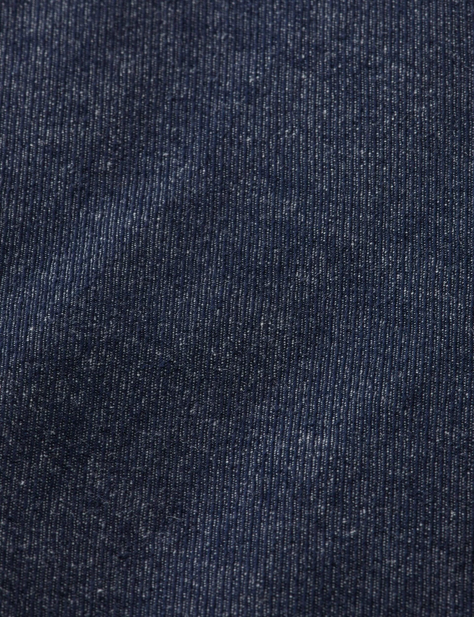 Cotton linen zip-thru twill blouson - Image 7