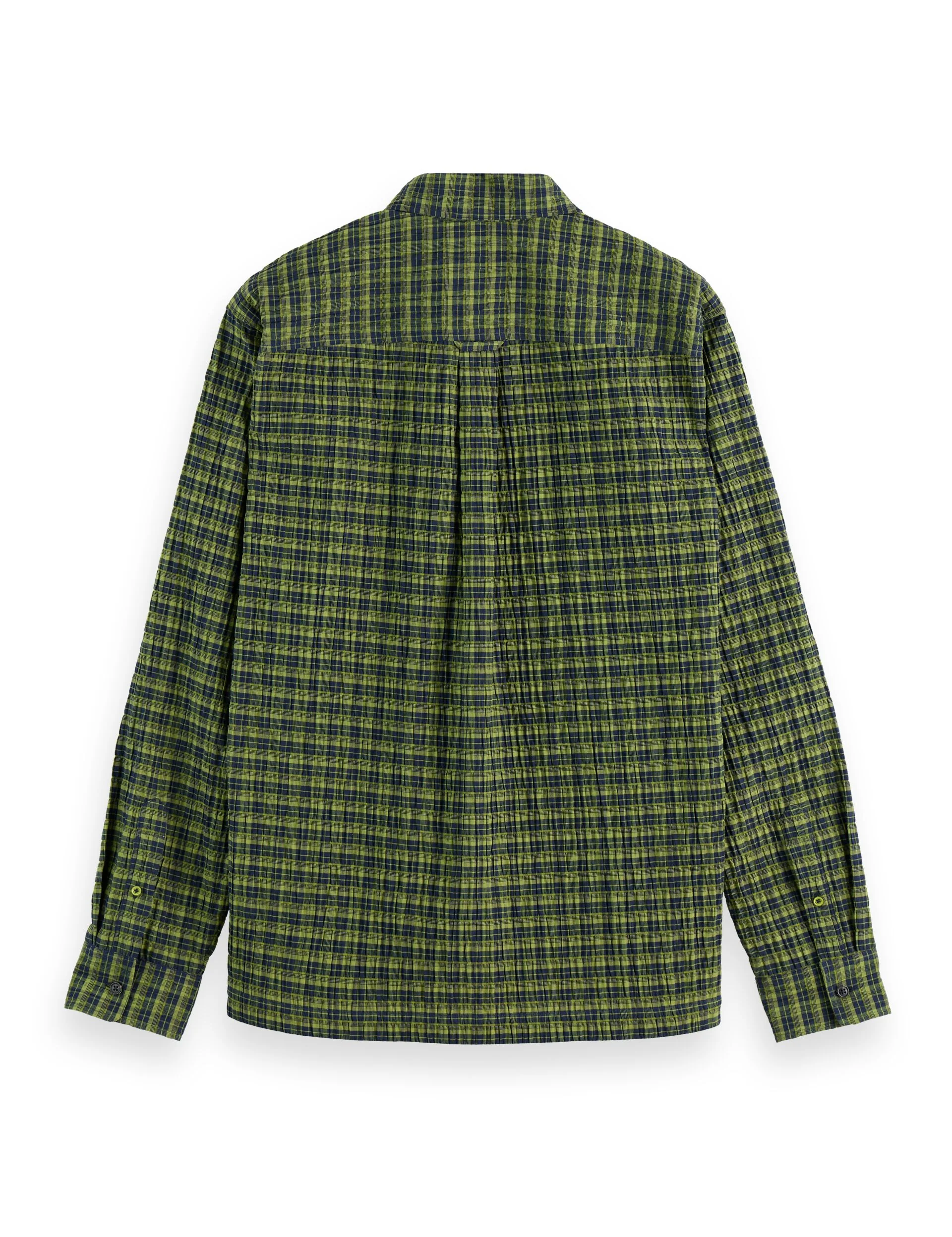 Crinkle checked shirt - Image 6