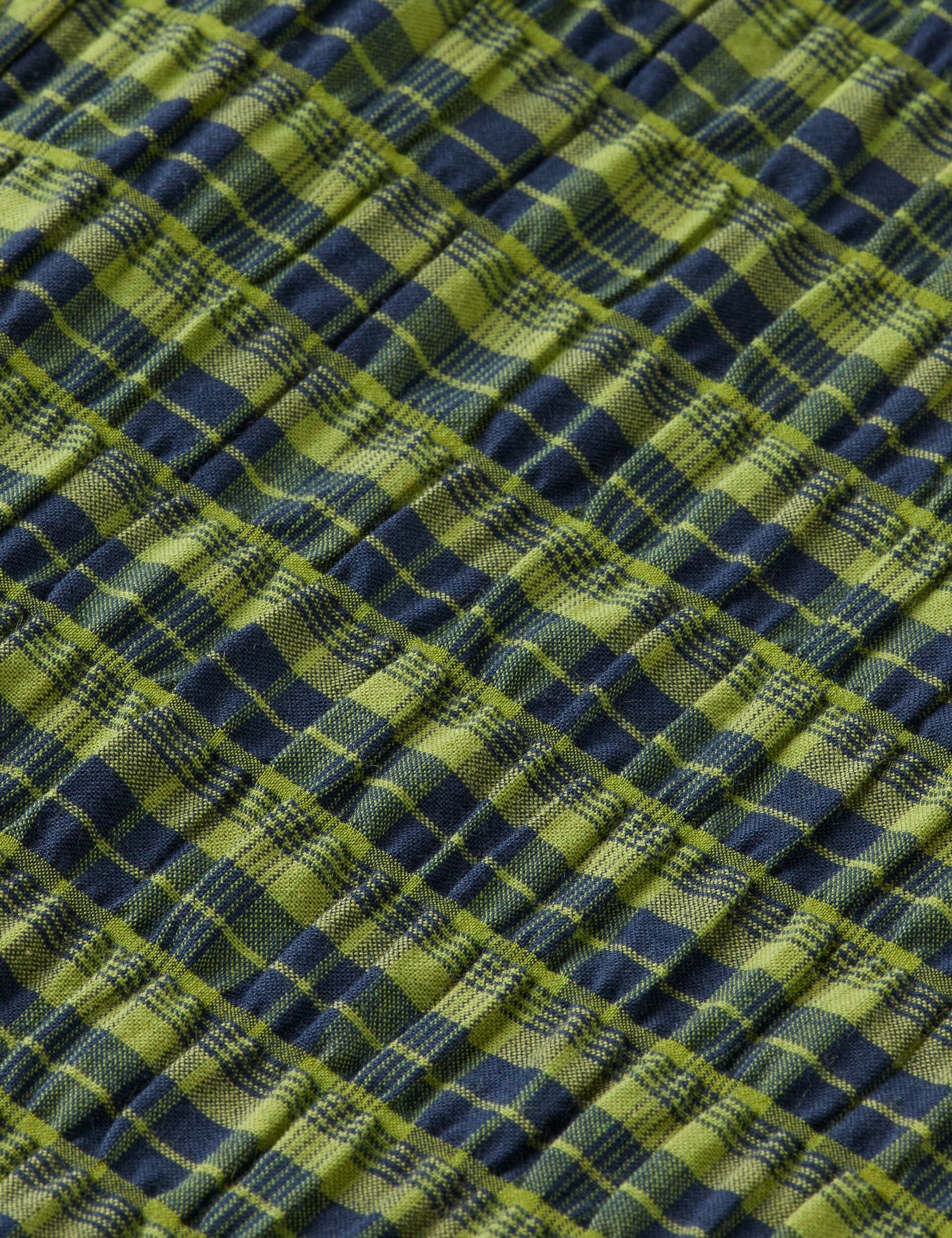 Crinkle checked shirt - Image 7