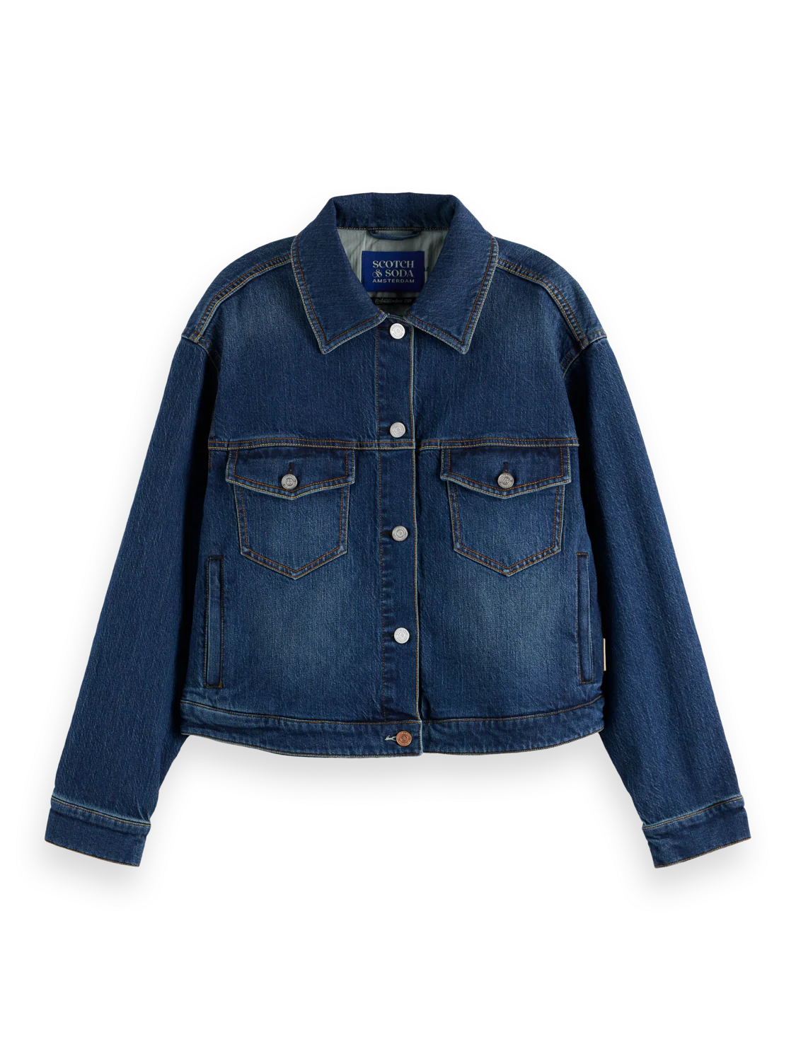 Cropped denim jacket — Let It Rain 750 years celebration - Image 5