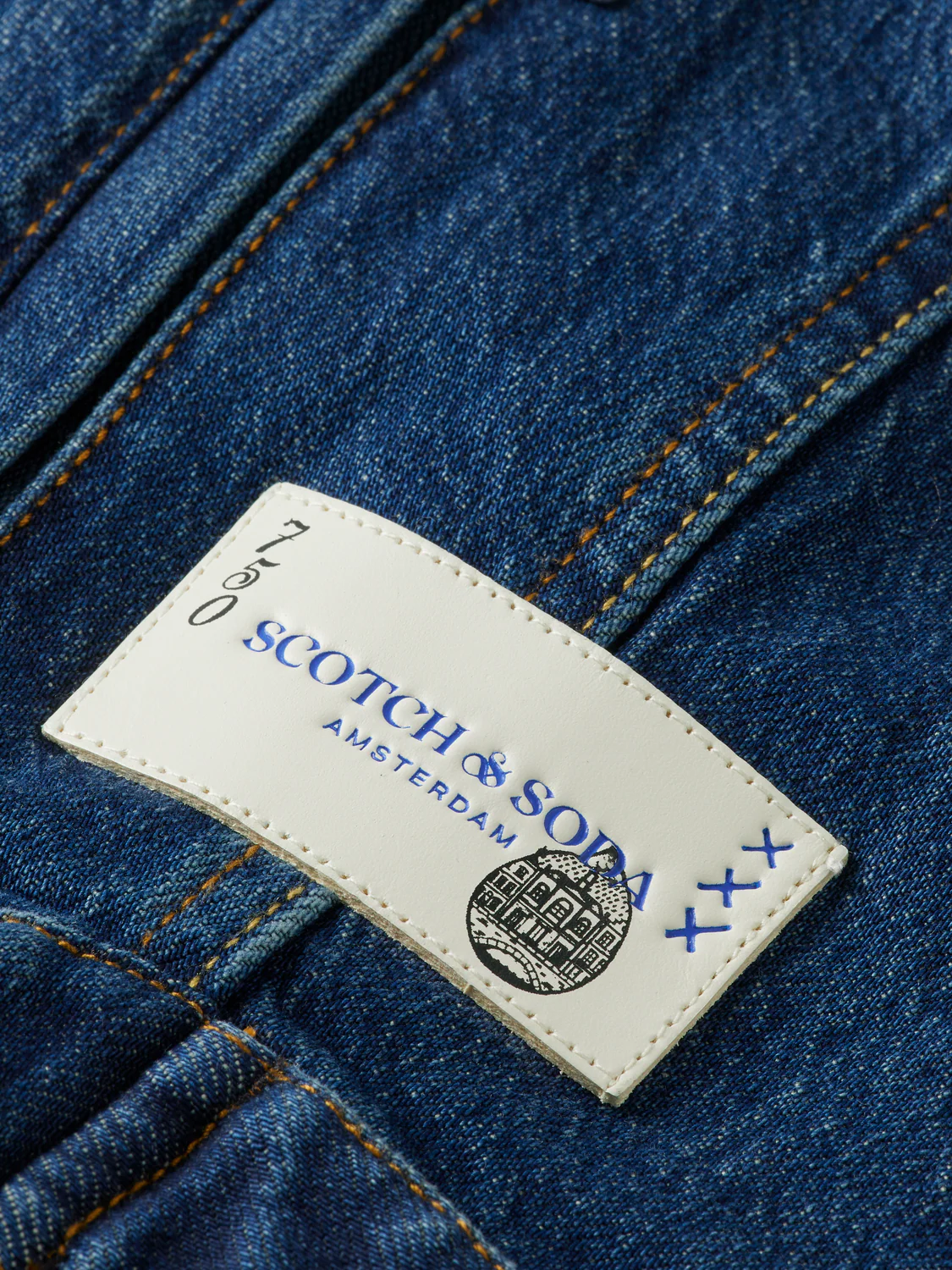 Cropped denim jacket — Let It Rain 750 years celebration - Image 7