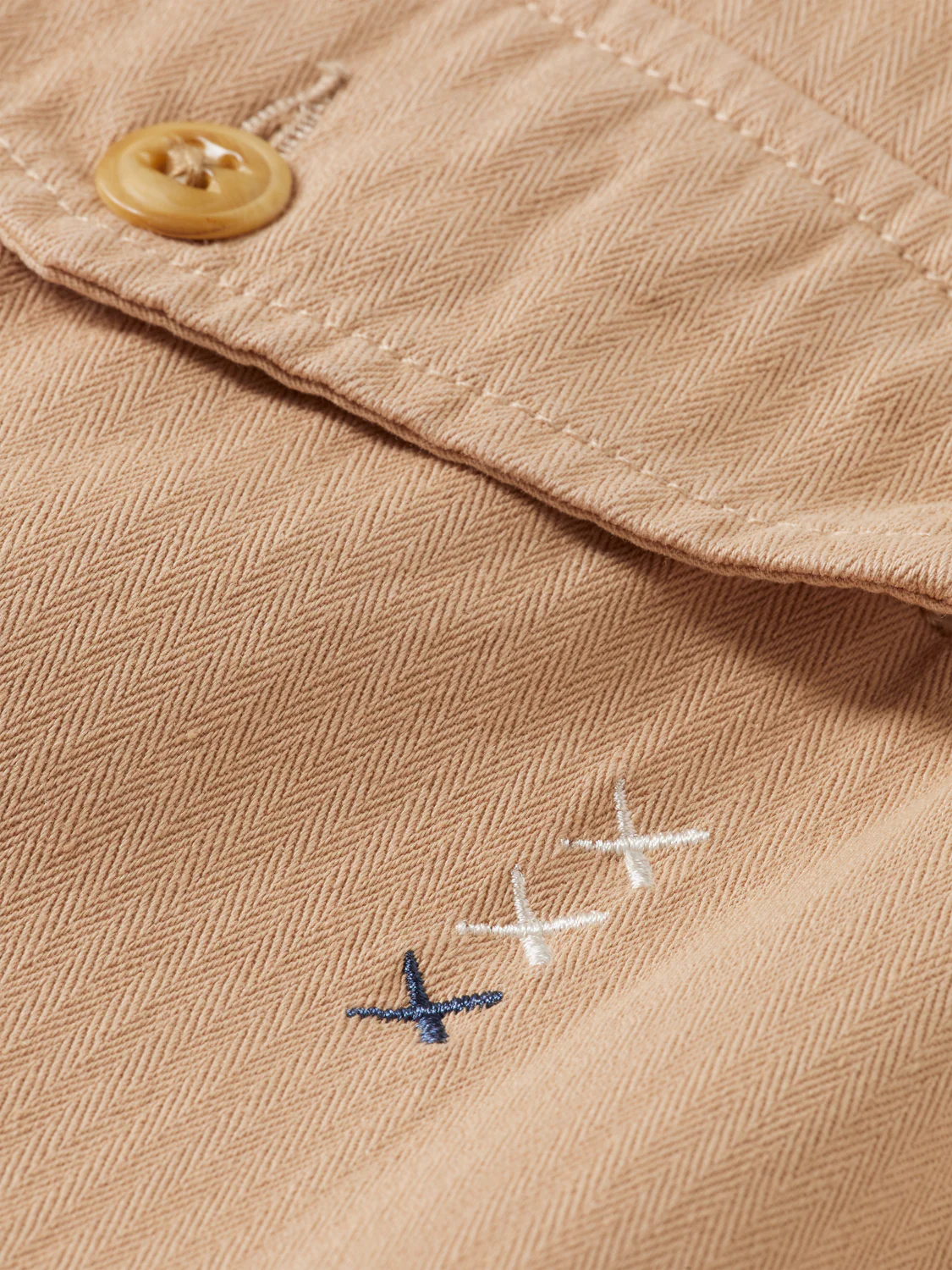 Daze Garment-Dyed Herringbone Cargo Pant - Image 7