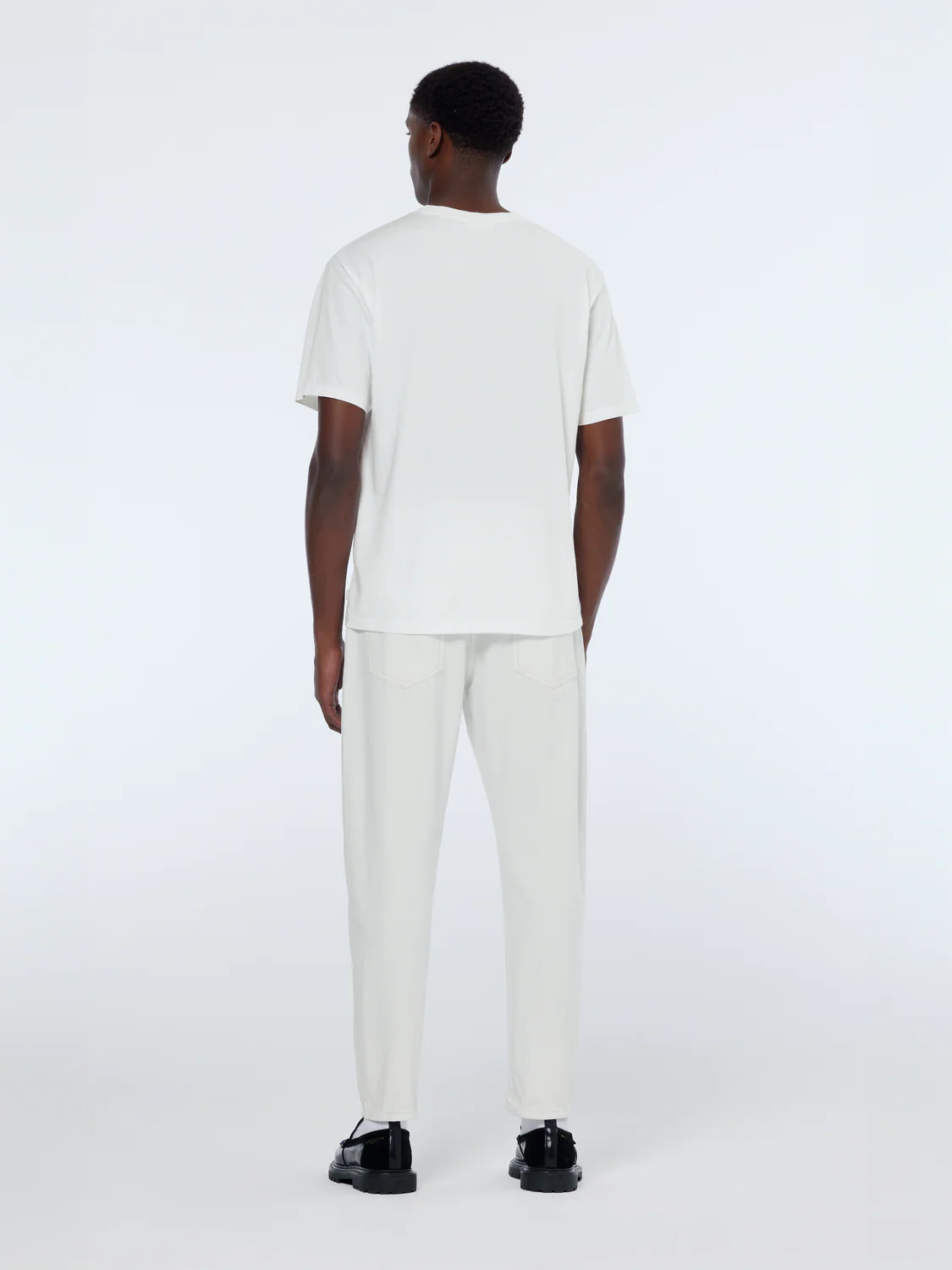 Dean Loose Taper Jeans | Tennis White - Image 5