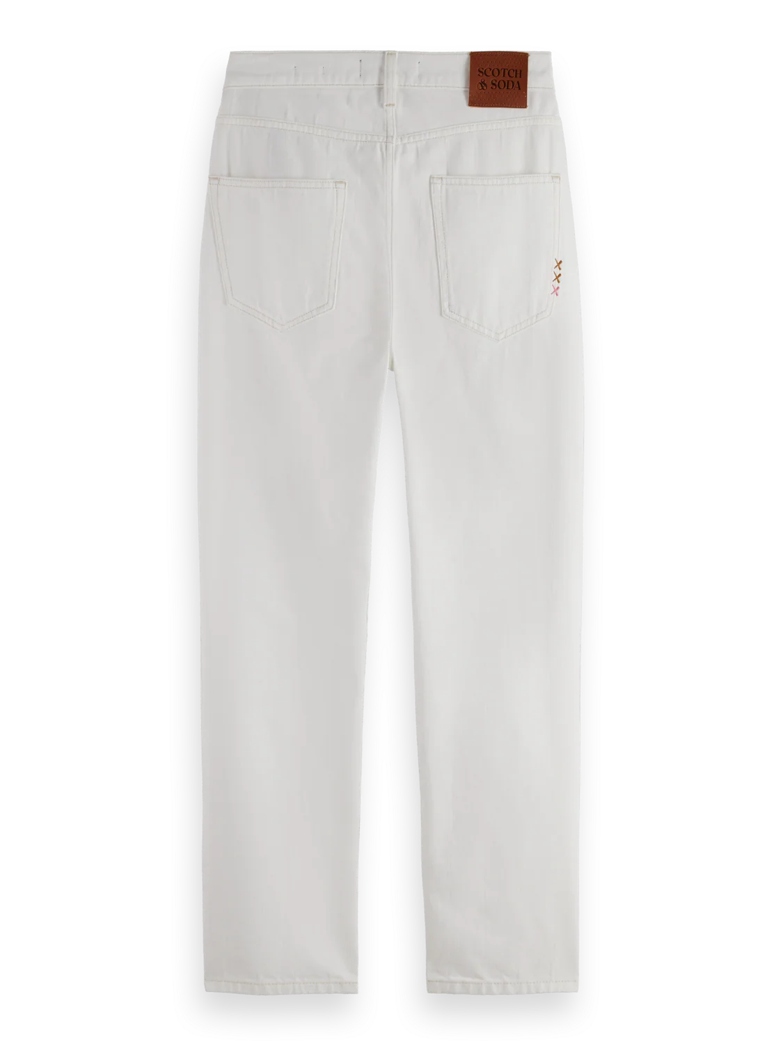 Dean Loose Taper Jeans | Tennis White - Image 7