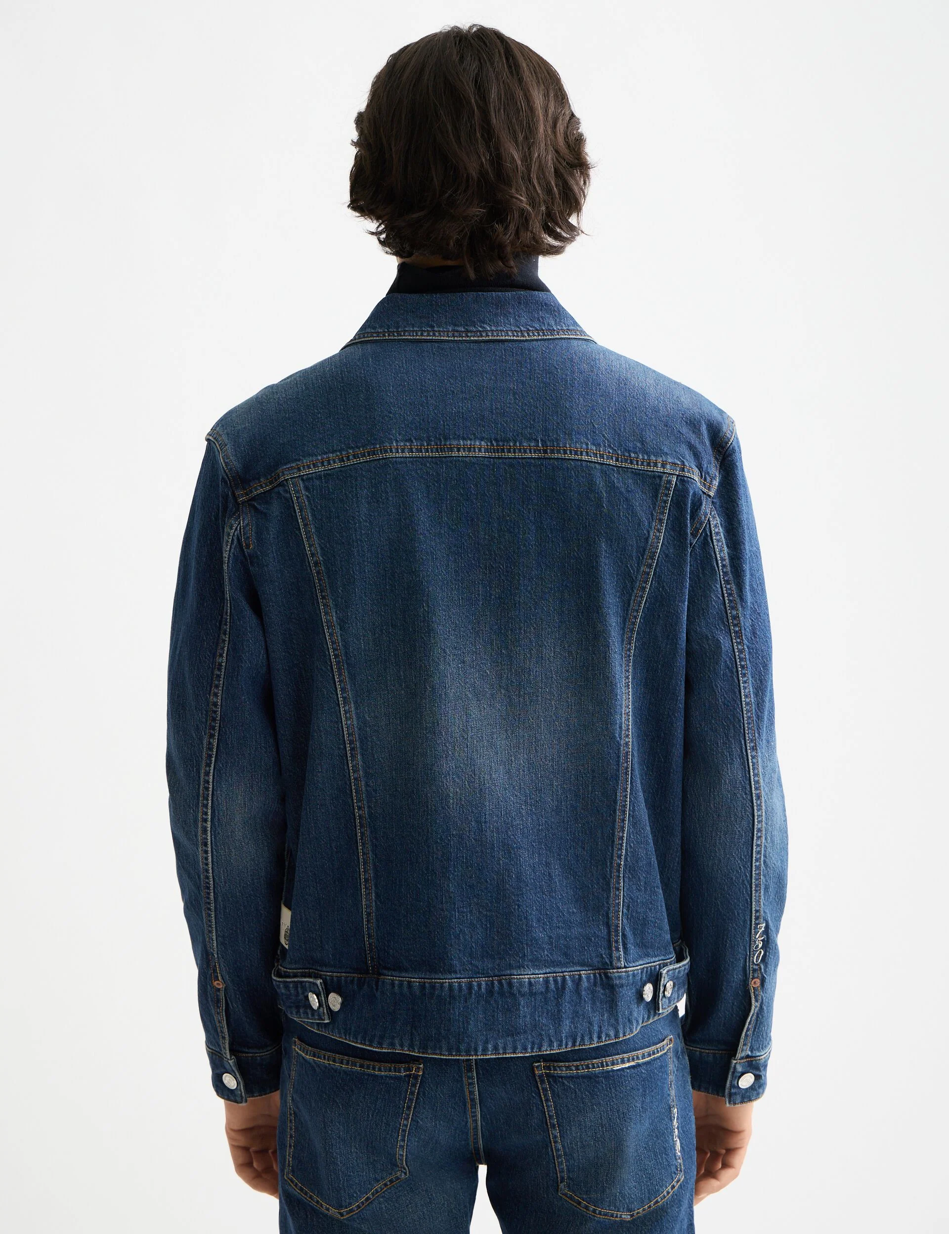 Denim trucker jacket — Let It Rain 750 years celebration - Image 3