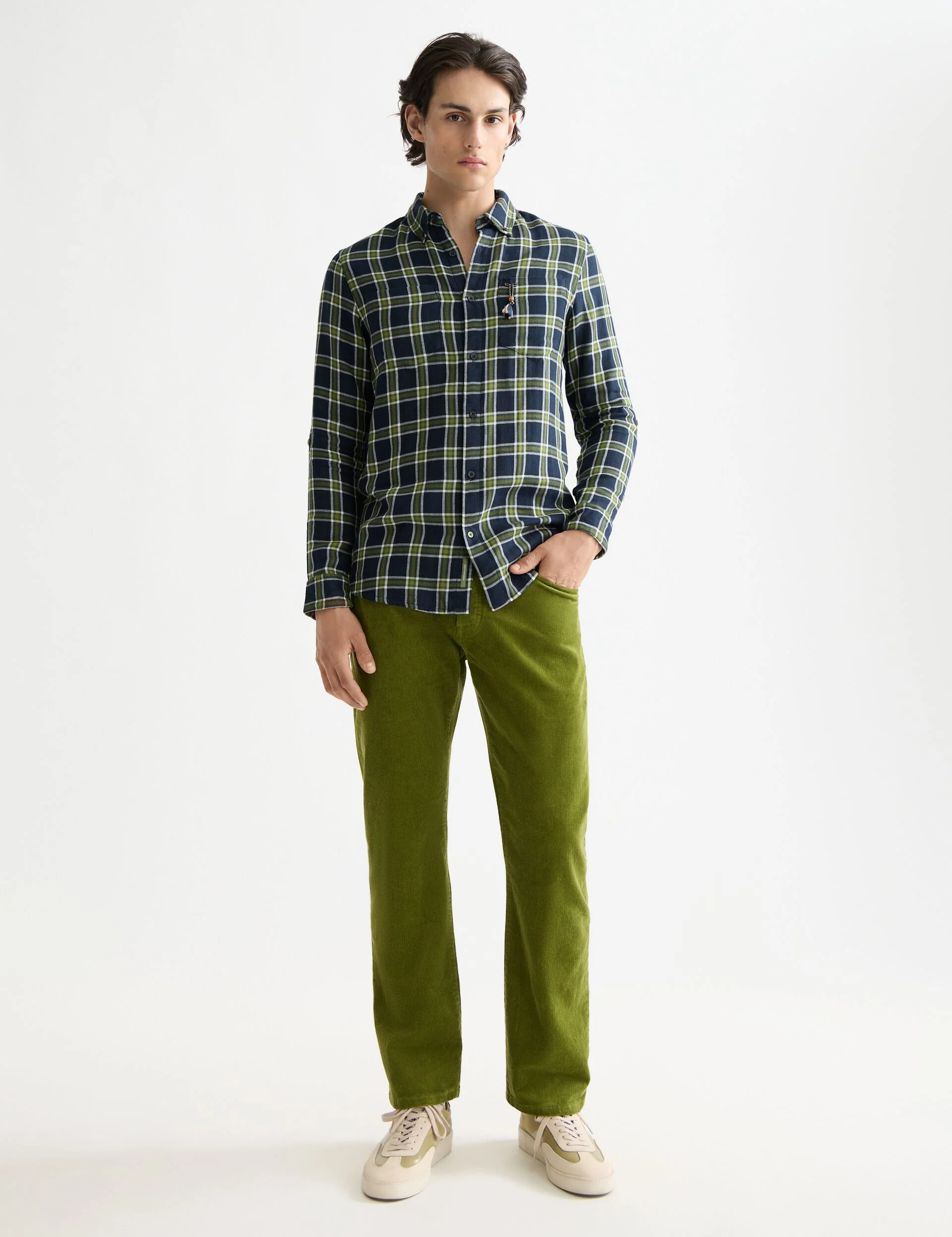 Double-face regular fit shirt - Image 2