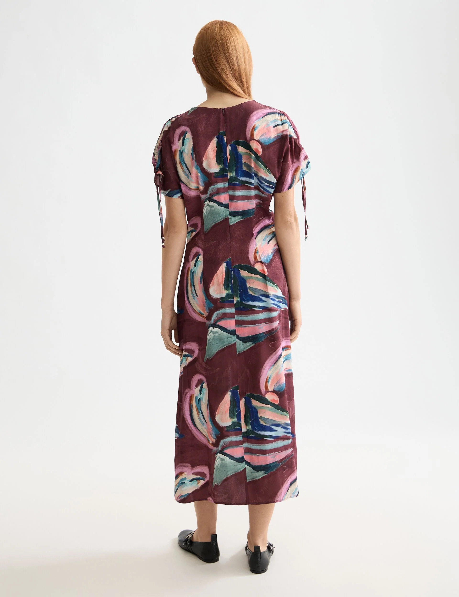 Drawstring maxi dress - Image 2