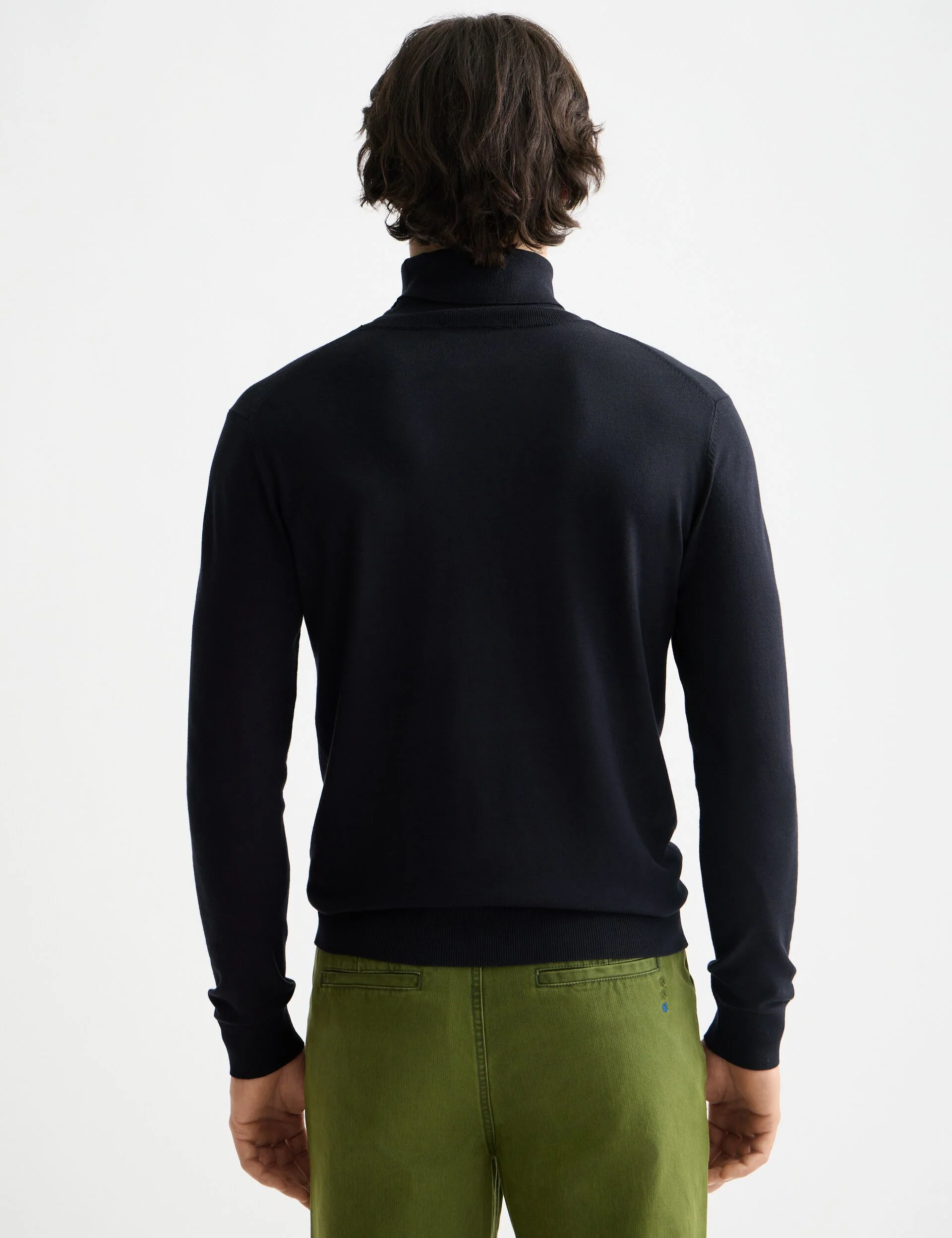 Ecovero blend turtleneck sweater - Image 3