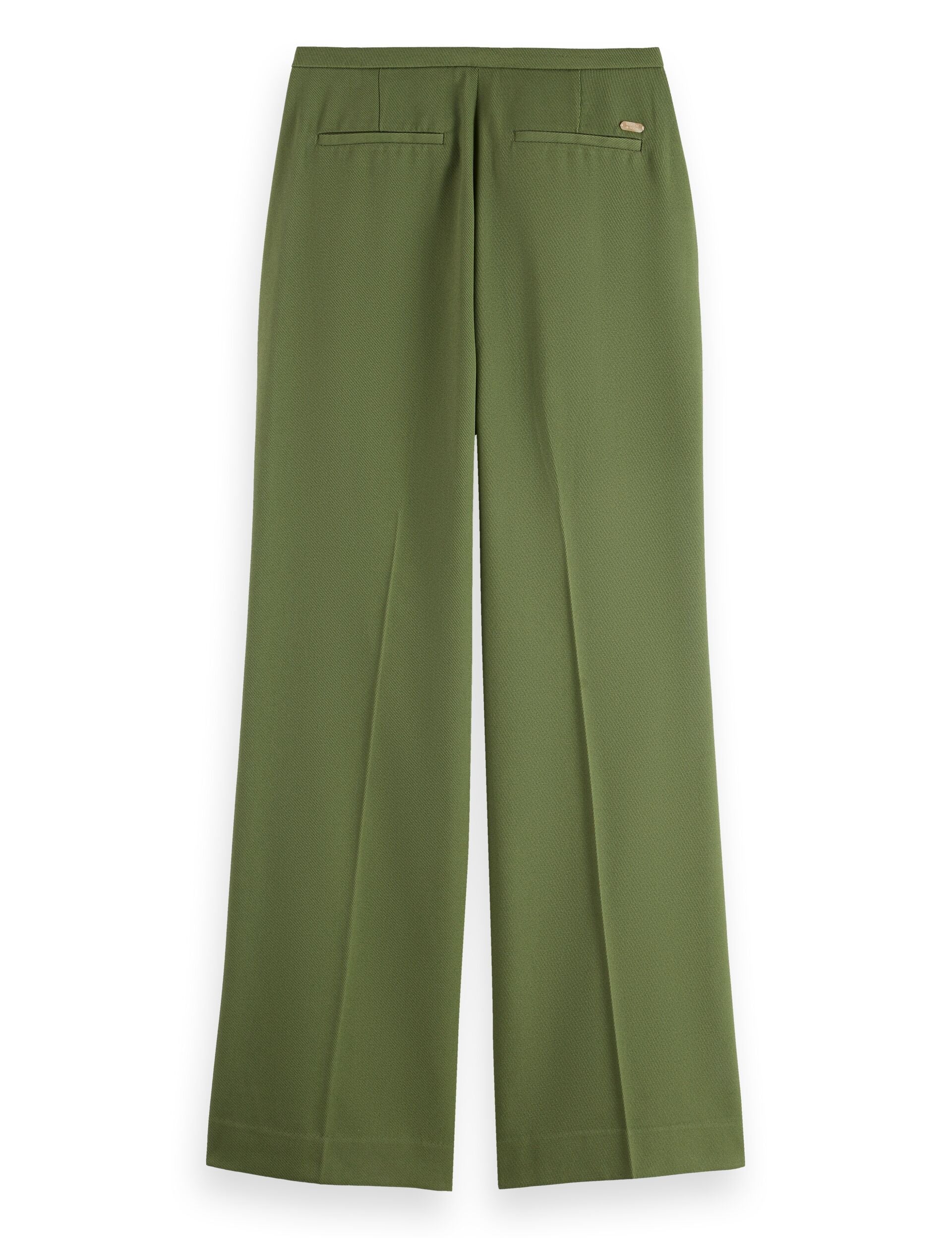 Edie - high rise wide leg gabardine pant - Image 6
