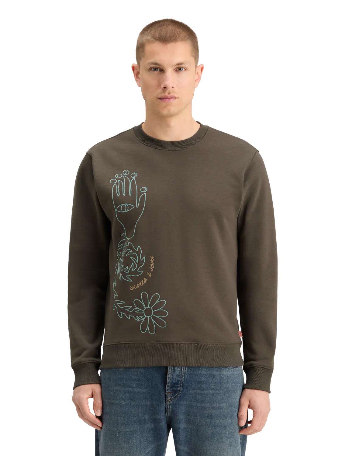 Embroidered Sweatshirt