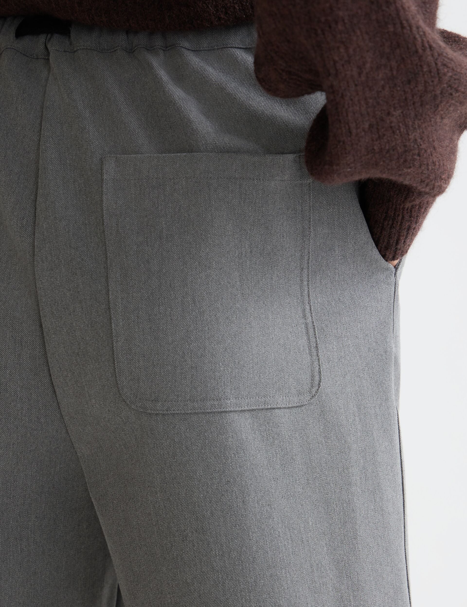 Ezra - High rise drawstring pant - Image 4