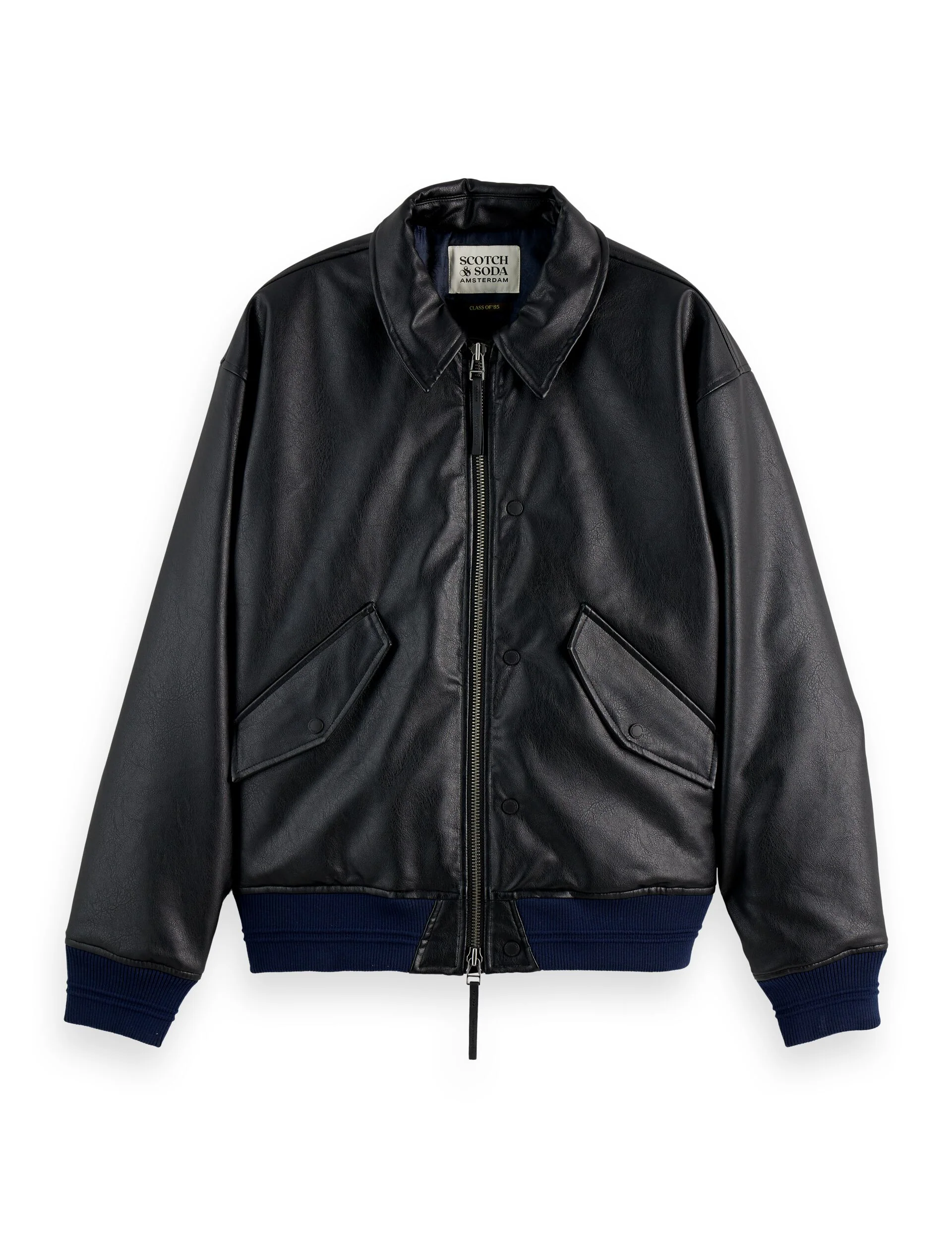 Faux leather puffer - Image 6