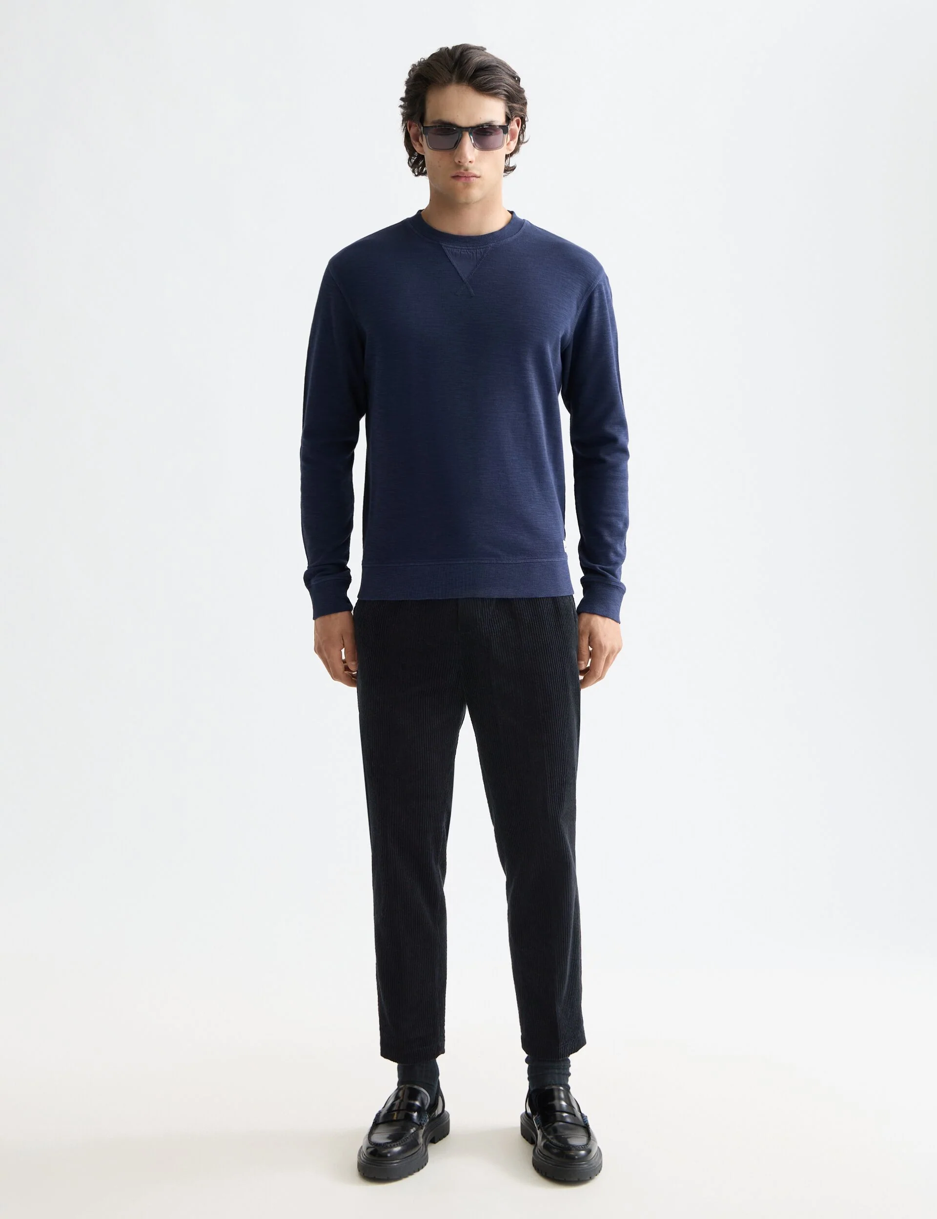Fave - Cotton corduroy loose tapered jogger - Image 2