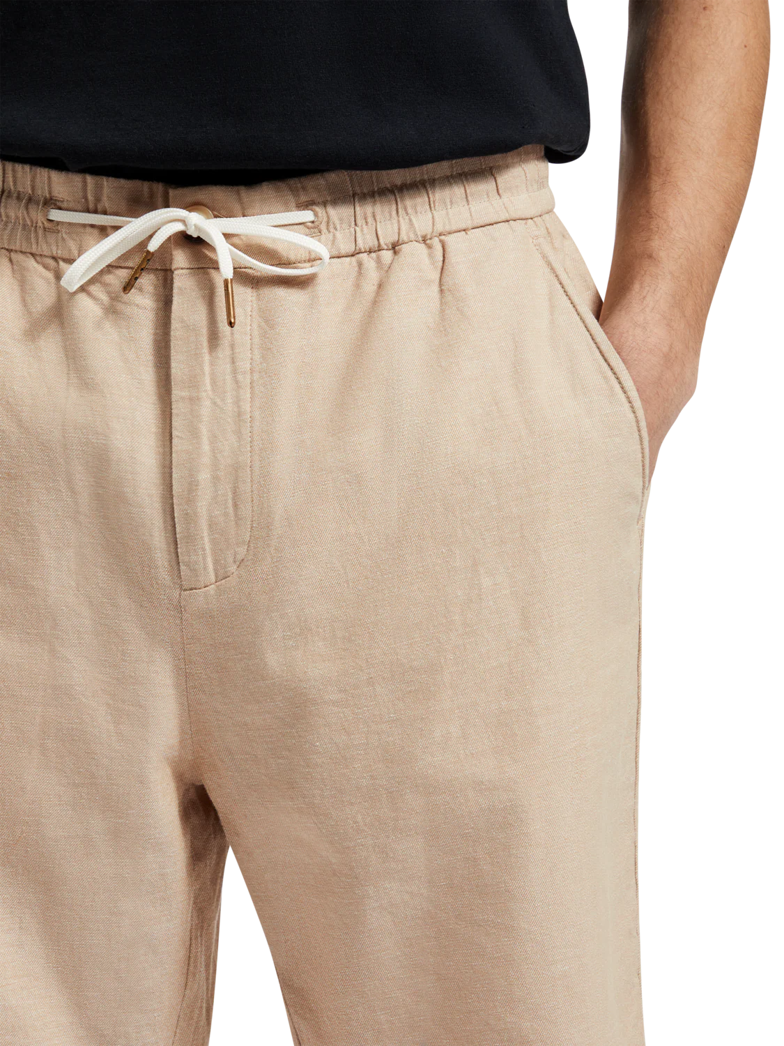 Fave Cotton-Linen Twill Bermuda - Image 4