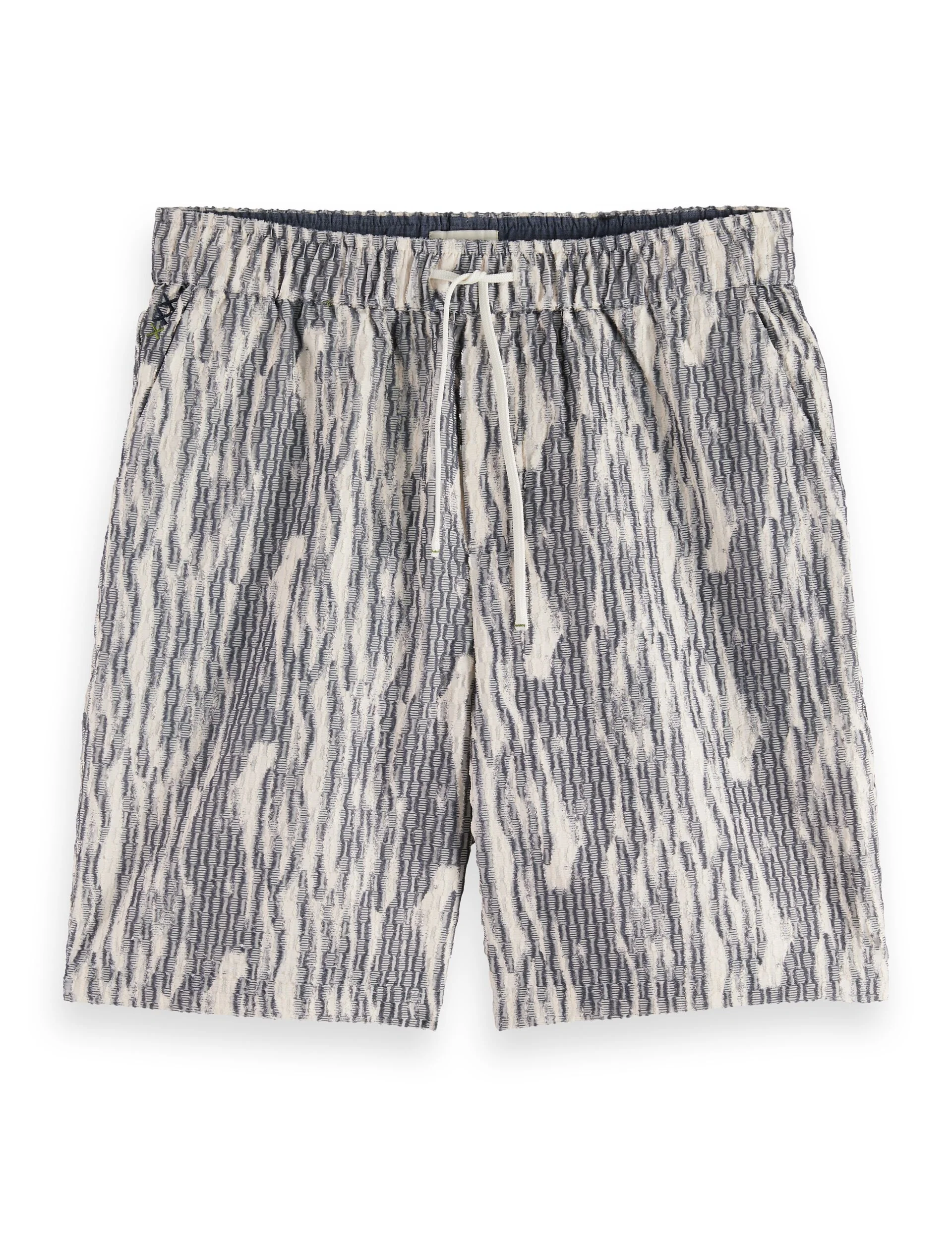 Fave - jacquard viscose-blend regular fit bermuda short - Image 6