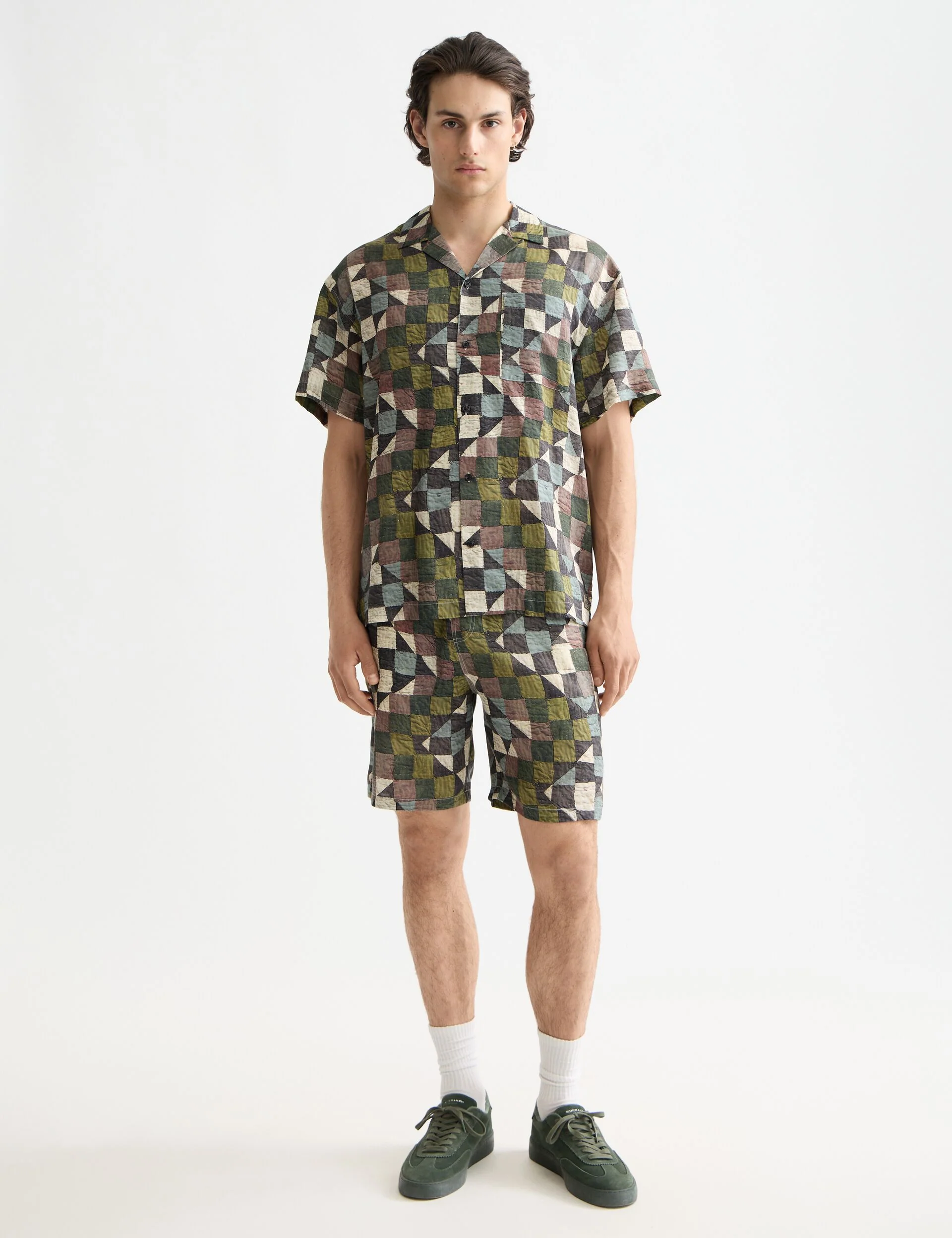 Fave - printed tencel regular fit bermuda short - Image 2