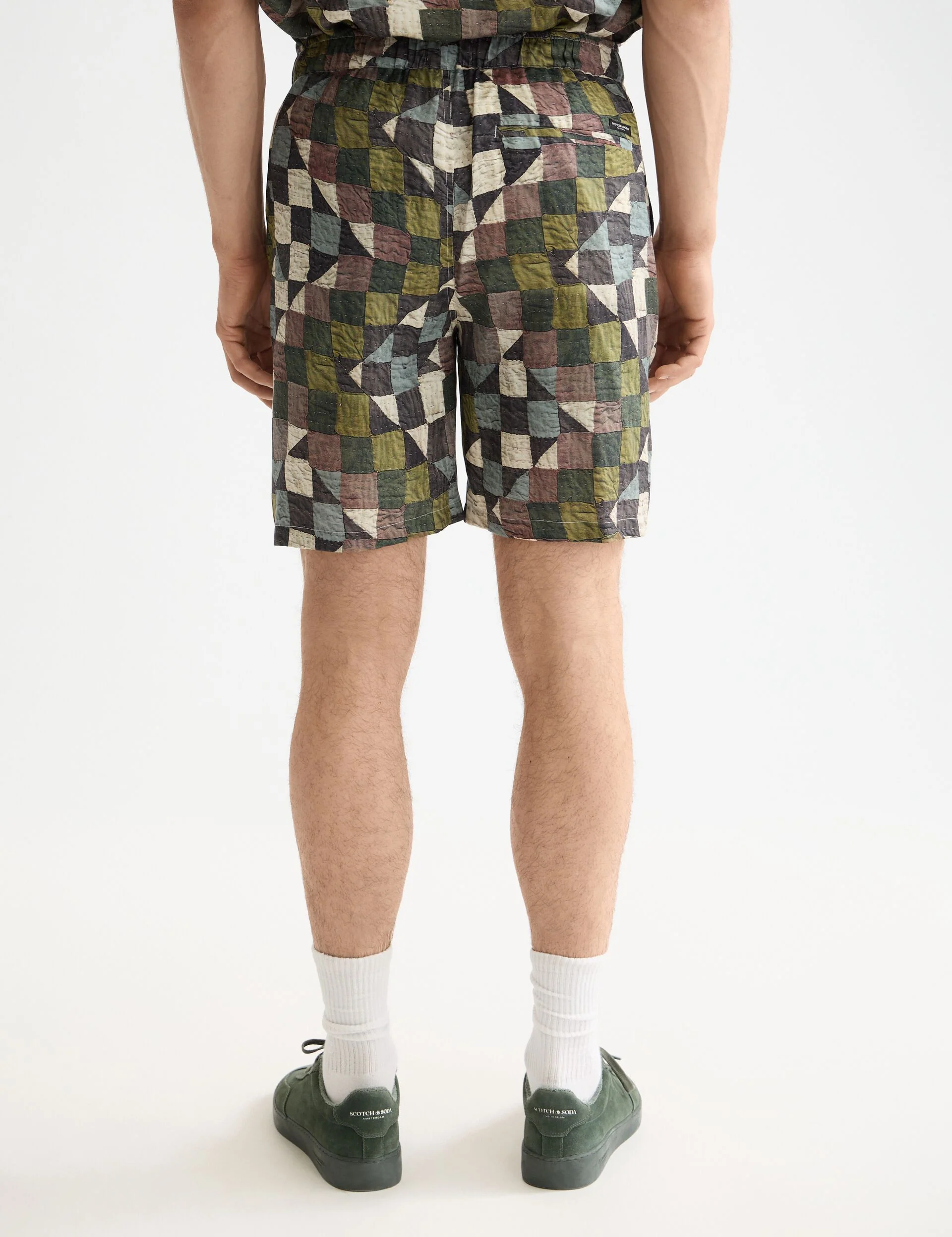 Fave - printed tencel regular fit bermuda short - Image 3
