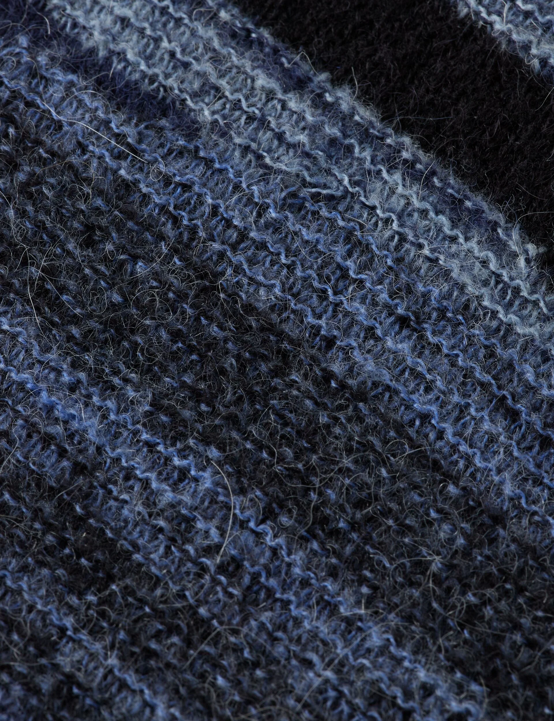 Fluffy alpaca wool blend crew neck - Image 7