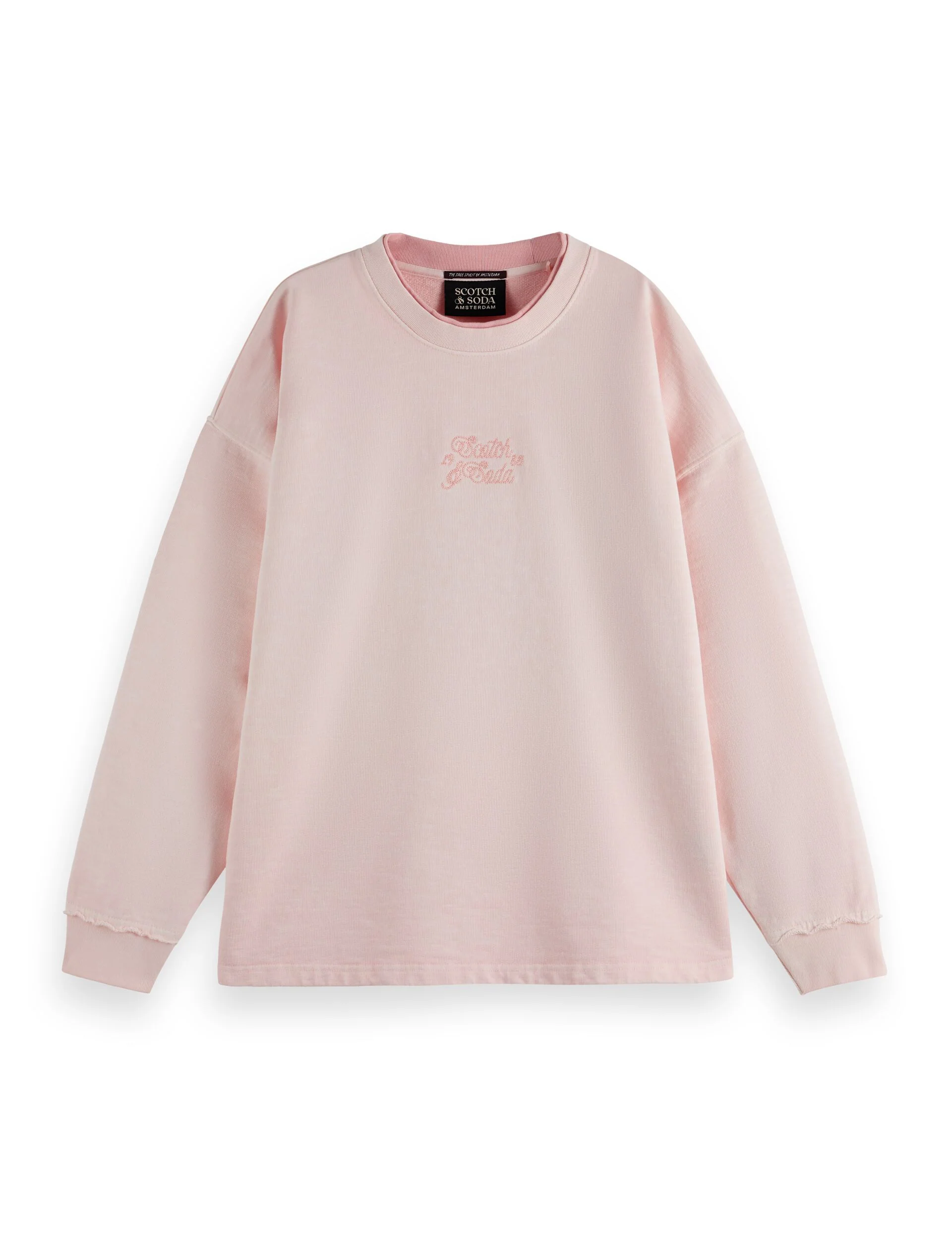 Garment dye logo oversized sweatshirt - Image 5