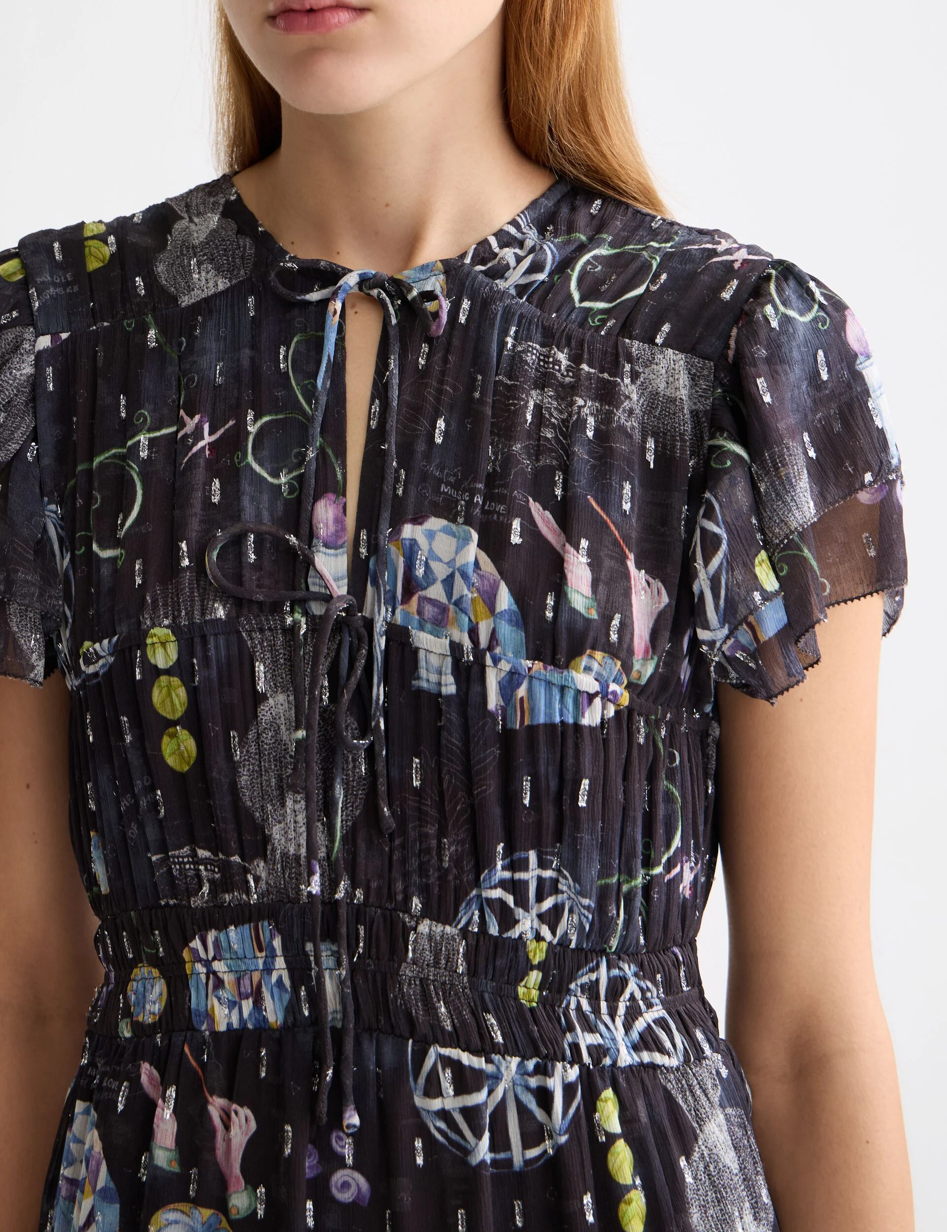 Gathered maxi dress - Image 3