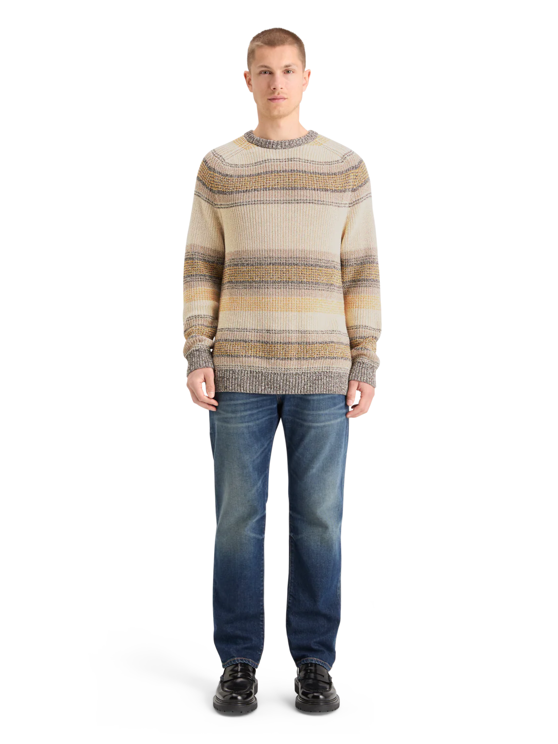 Gradient Stripe Sweater - Image 2
