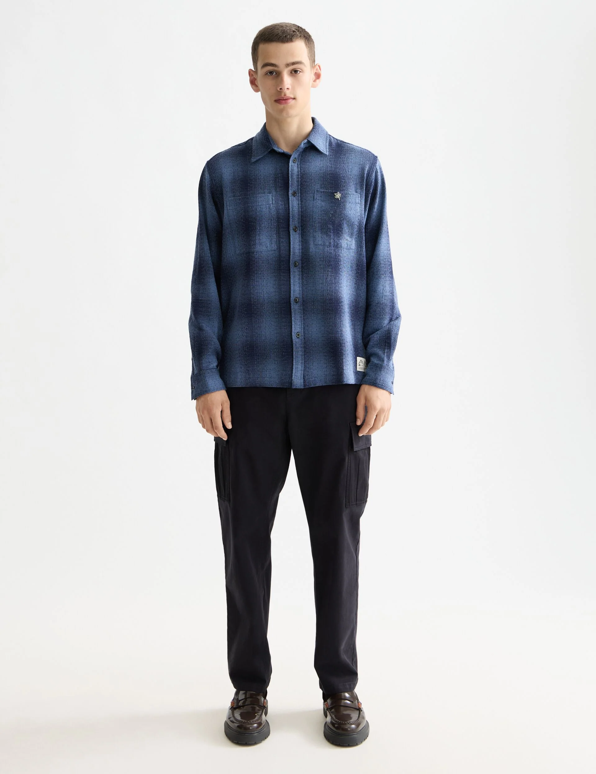 Harper- Garment-dyed cotton blend loose tapered cargo - Image 2