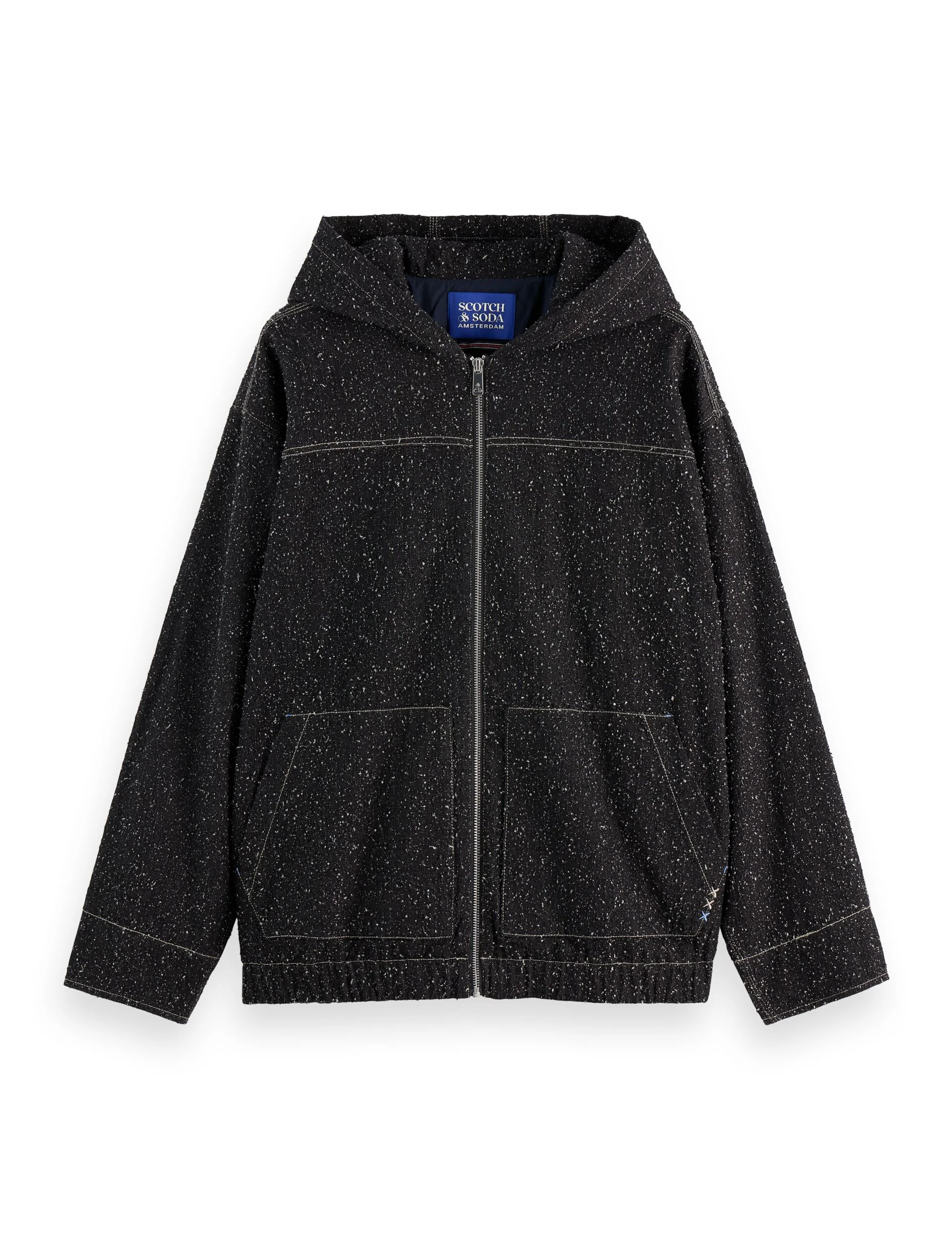 Hooded denim jacket — Black Snow - Image 5