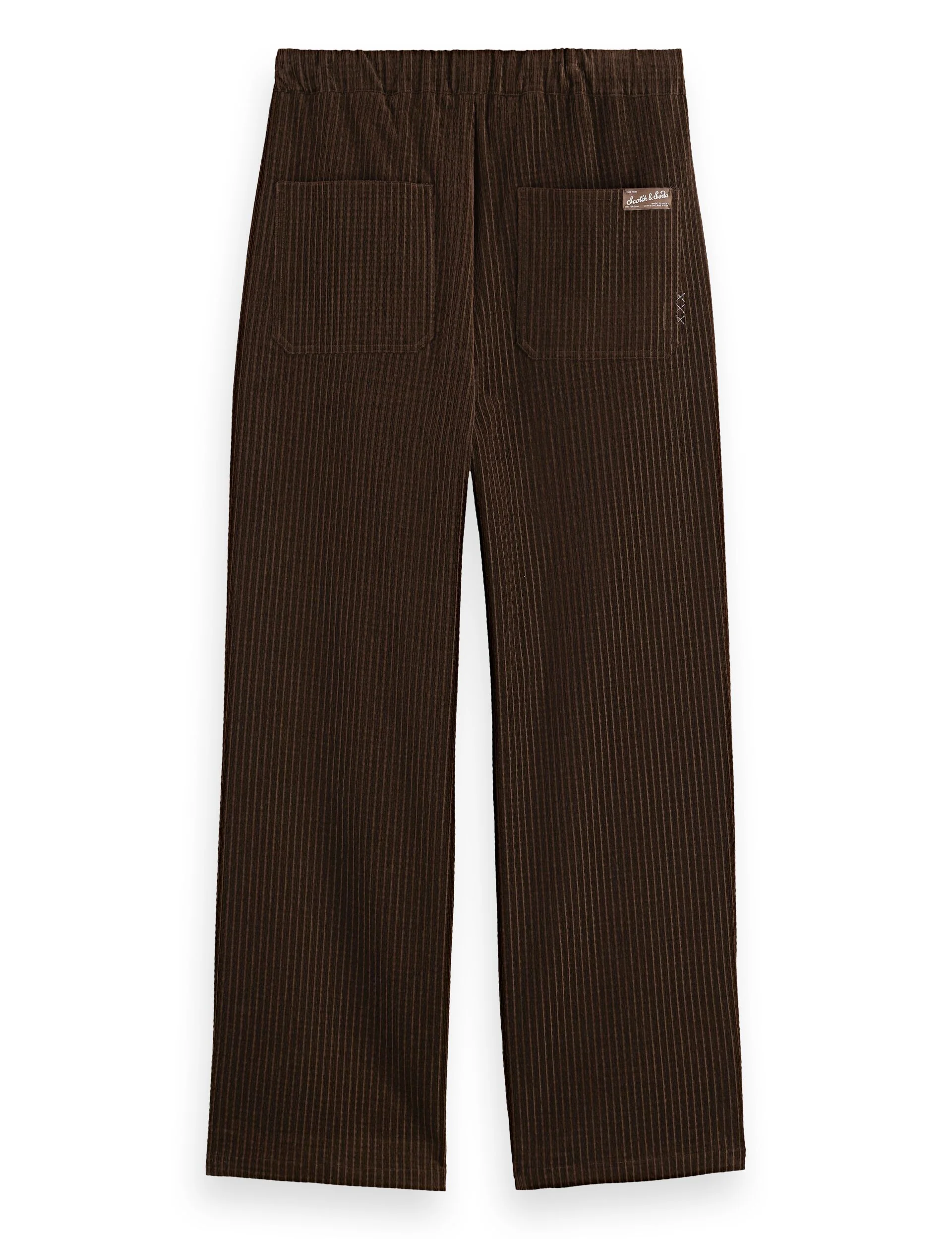 Jacquard cotton-blend corduroy relaxed fit jogger - Image 5