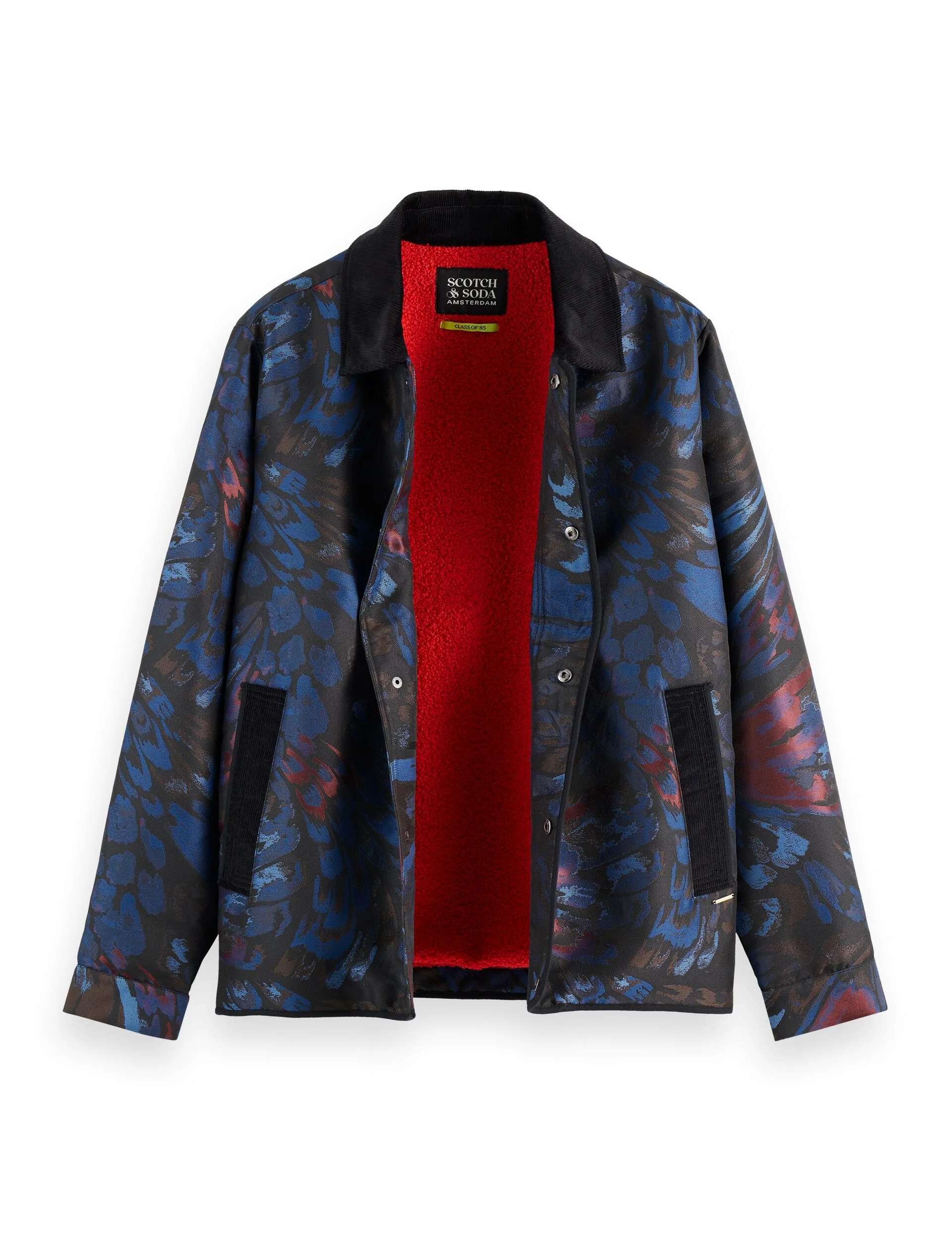 Jacquard feathers blouson - Image 6