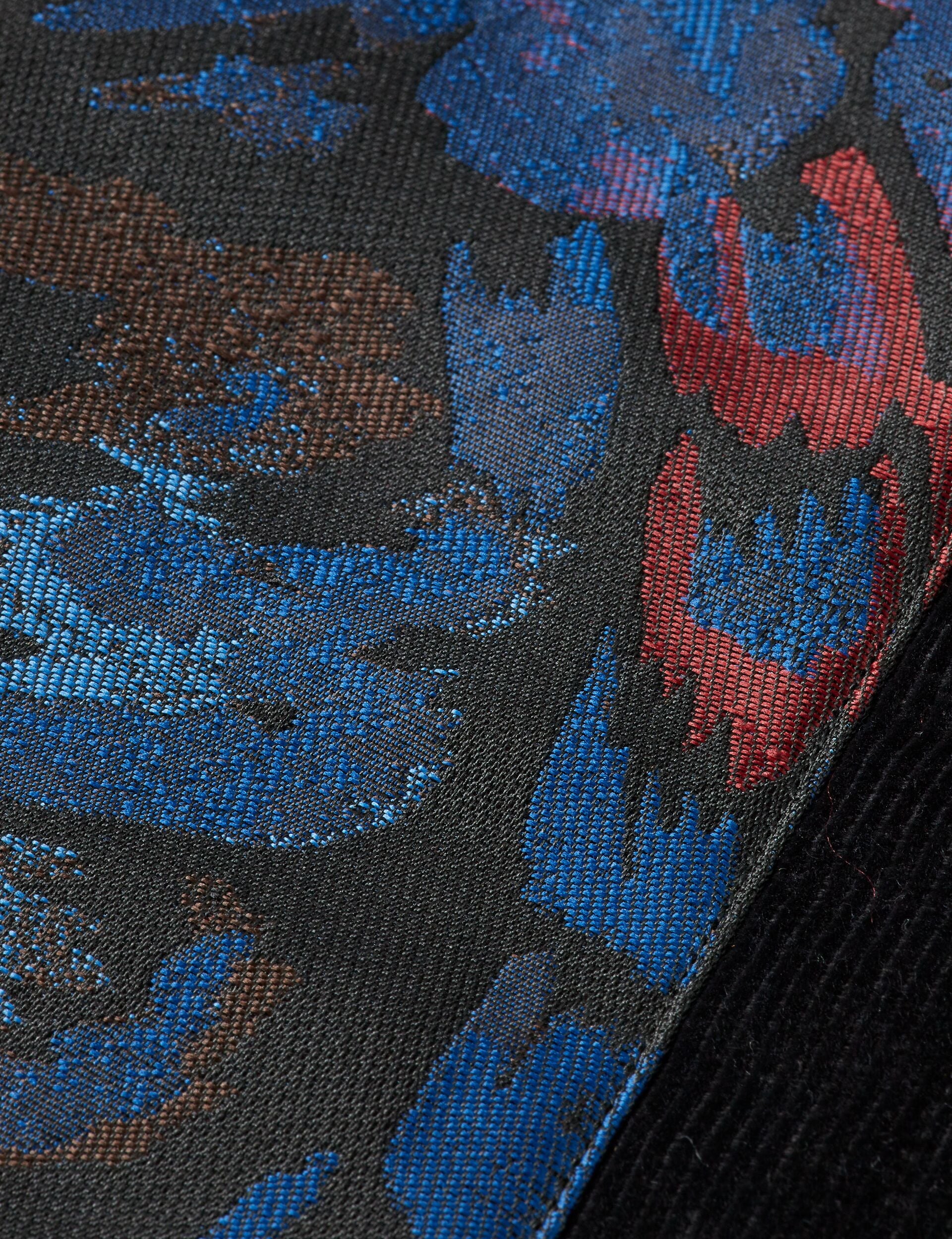 Jacquard feathers blouson - Image 8