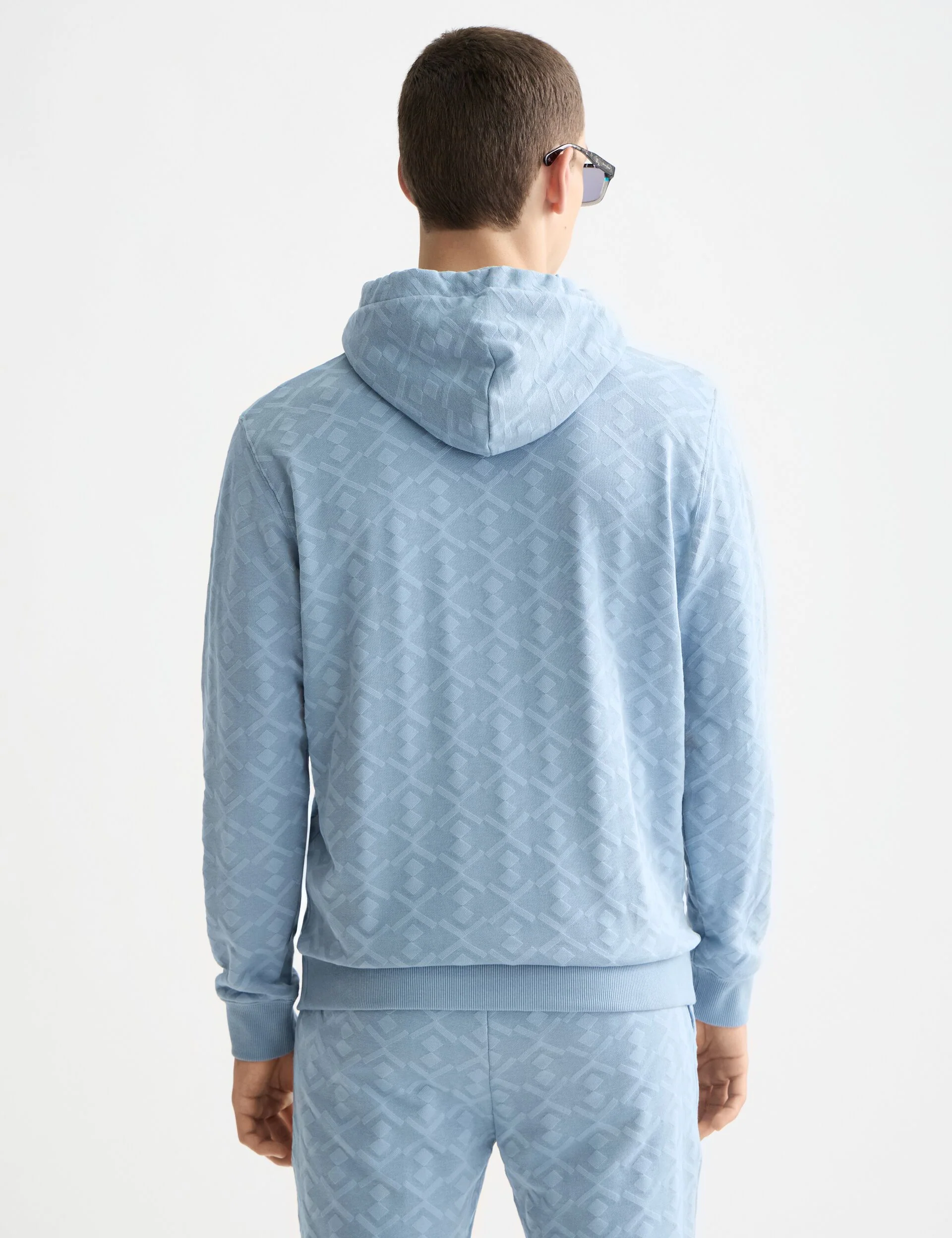 Jacquard Terry Hoodie - Image 3