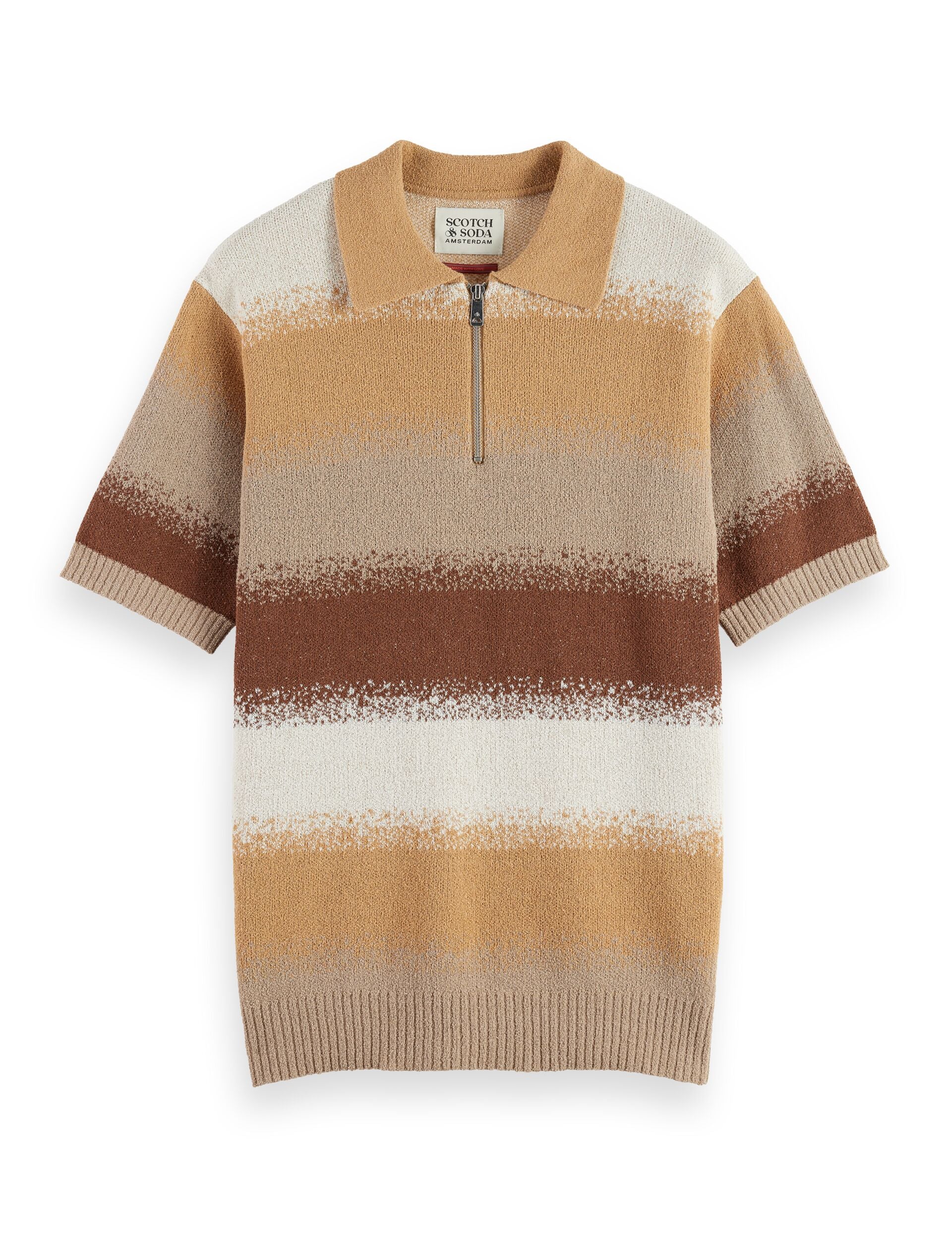 Knitted degrade polo - Image 5