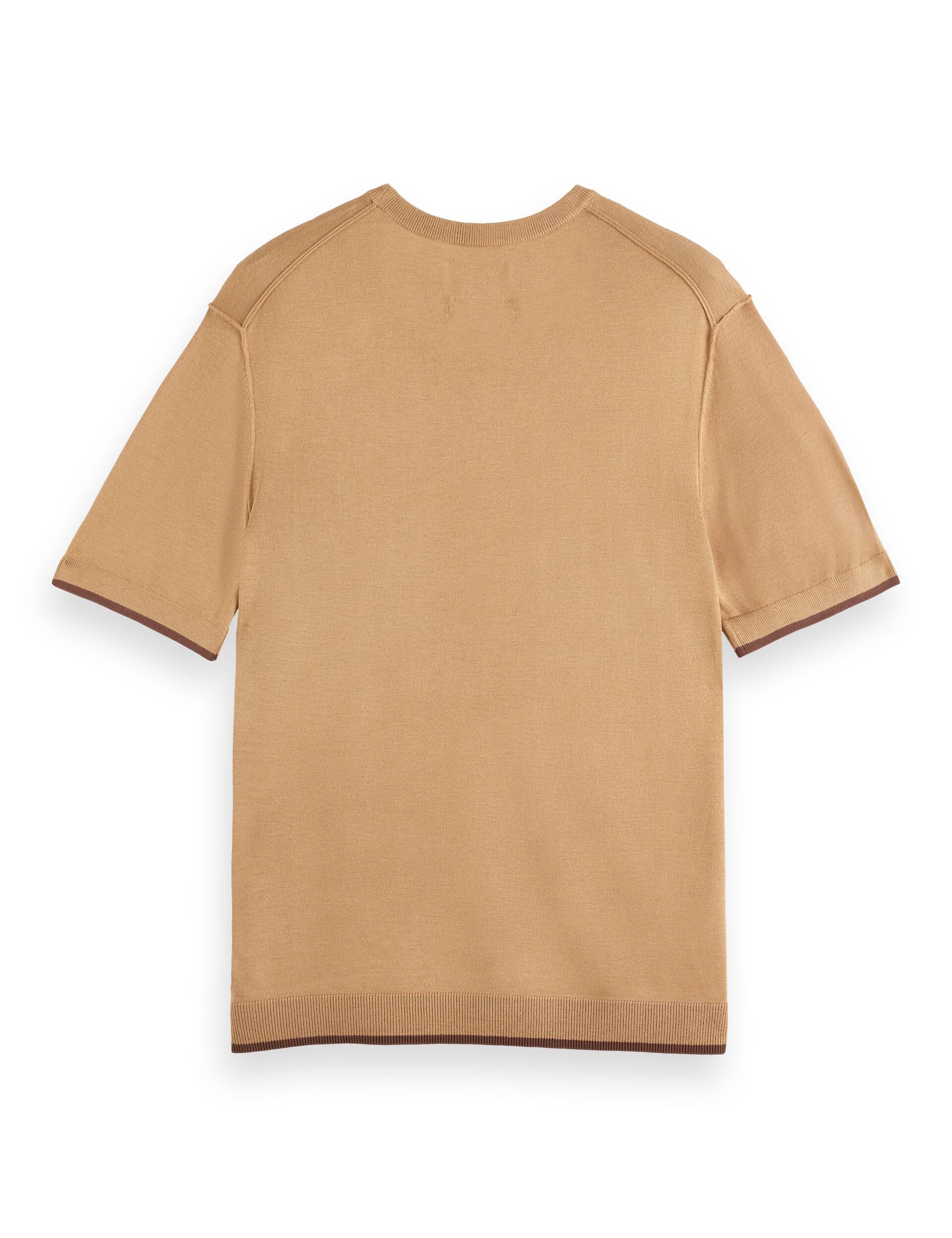 Knitted relaxed fit T-shirt - Image 6