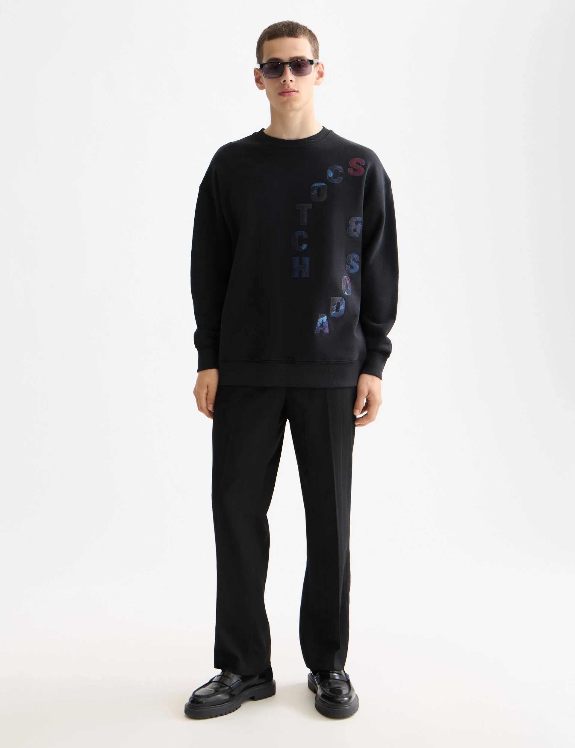 Loose FIt Applique Sweatshirt - Image 5