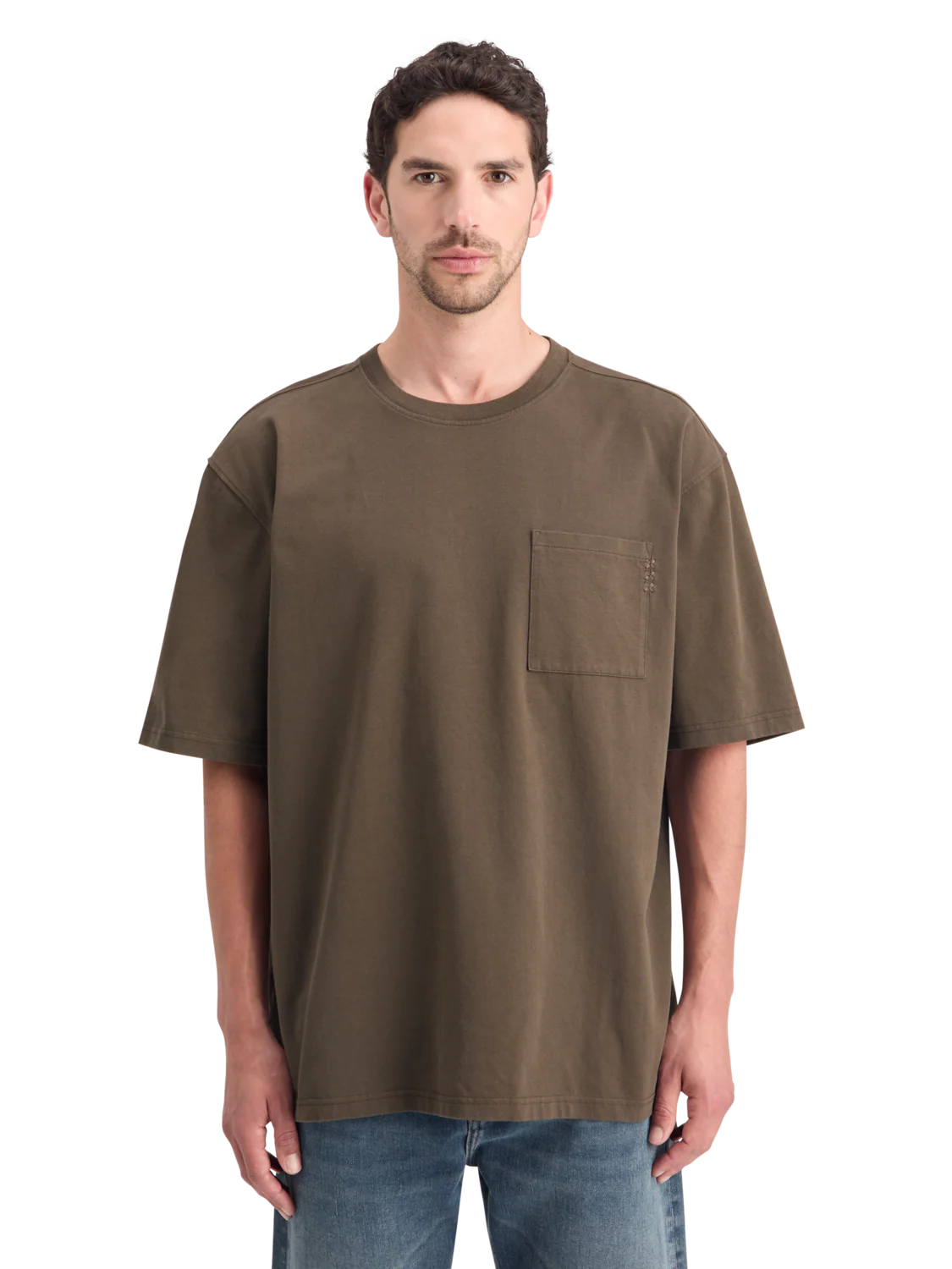 Loose Fit Chest Pocket T-Shirt