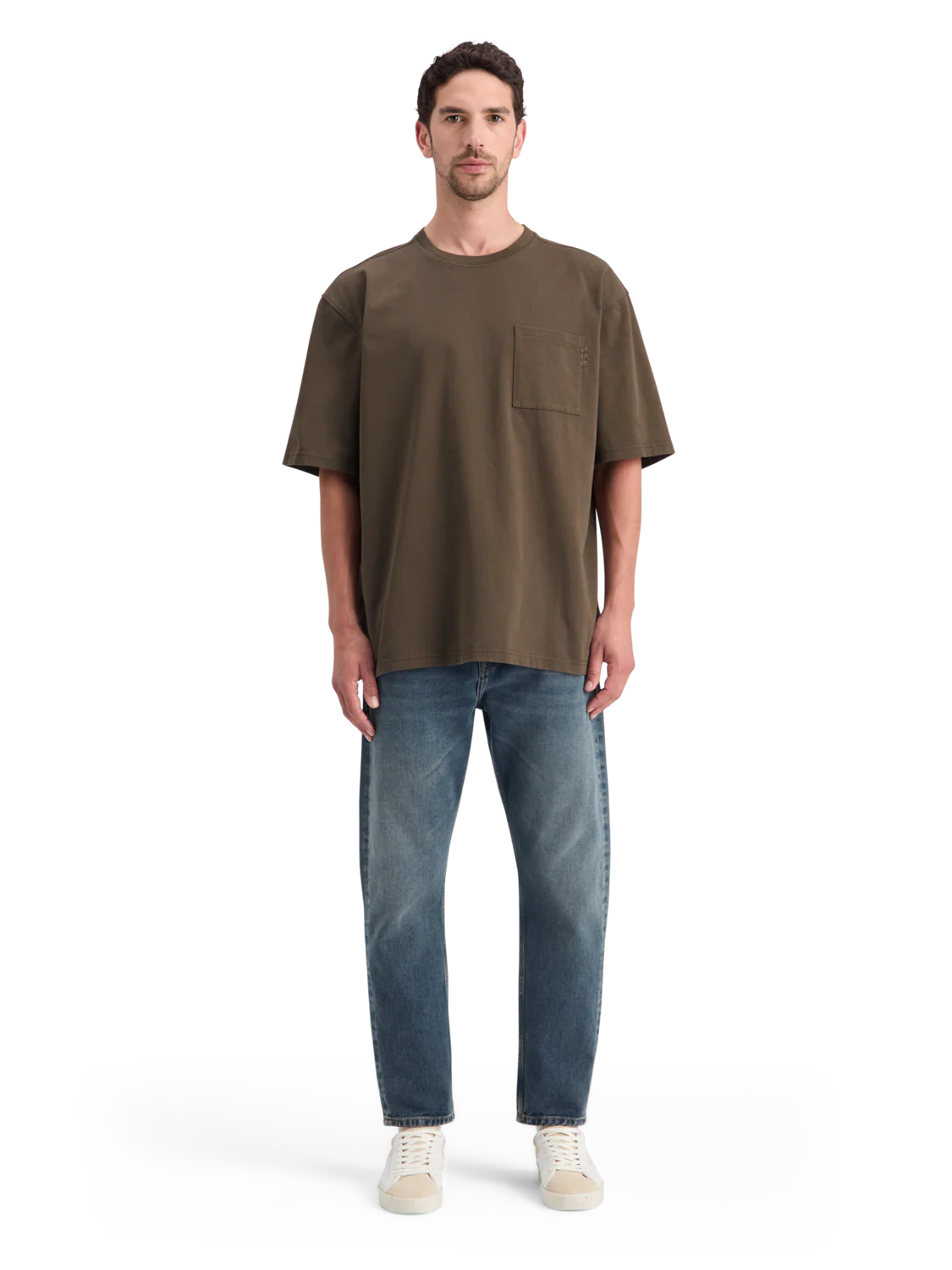 Loose Fit Chest Pocket T-Shirt - Image 2