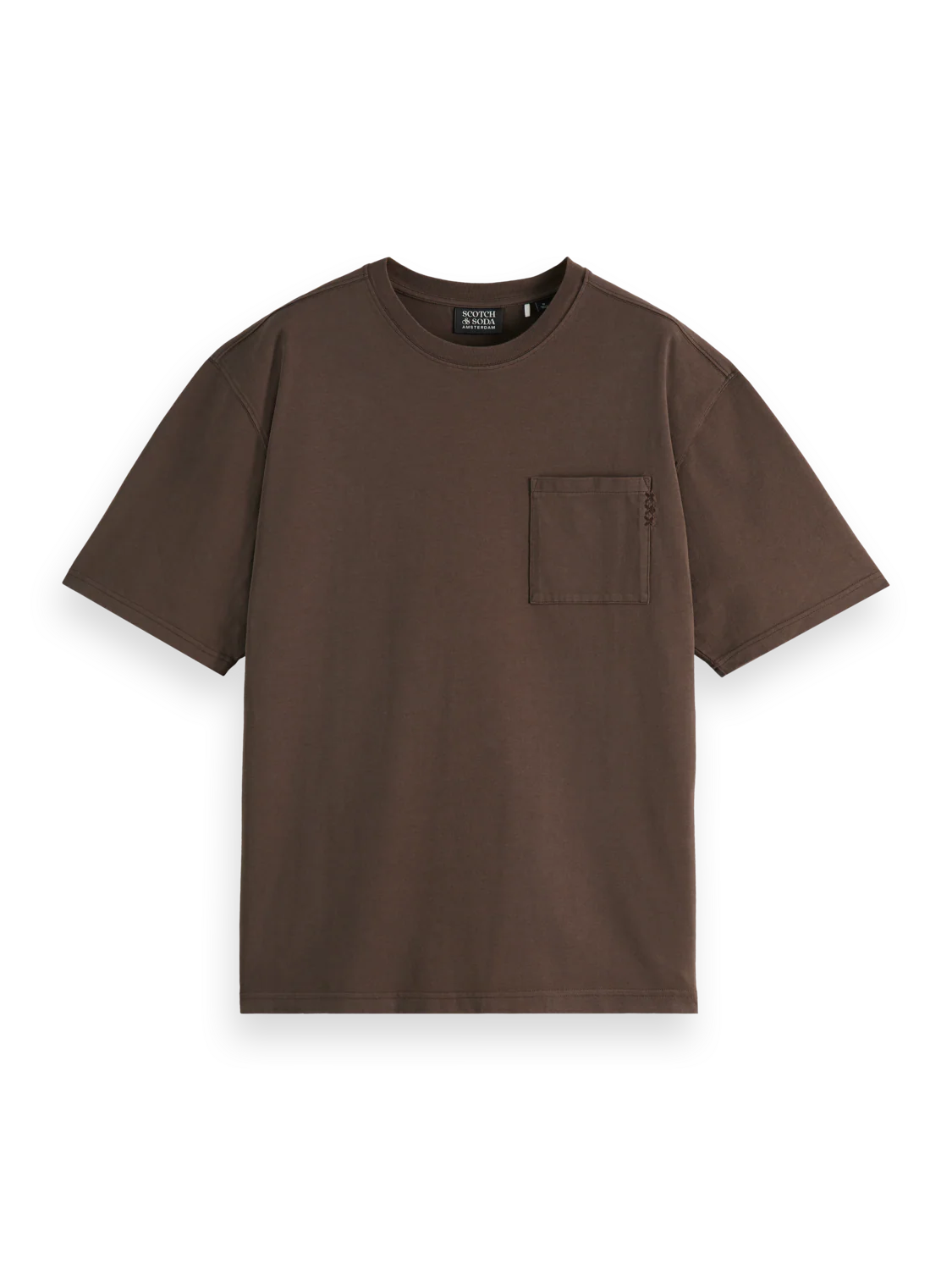 Loose Fit Chest Pocket T-Shirt - Image 5