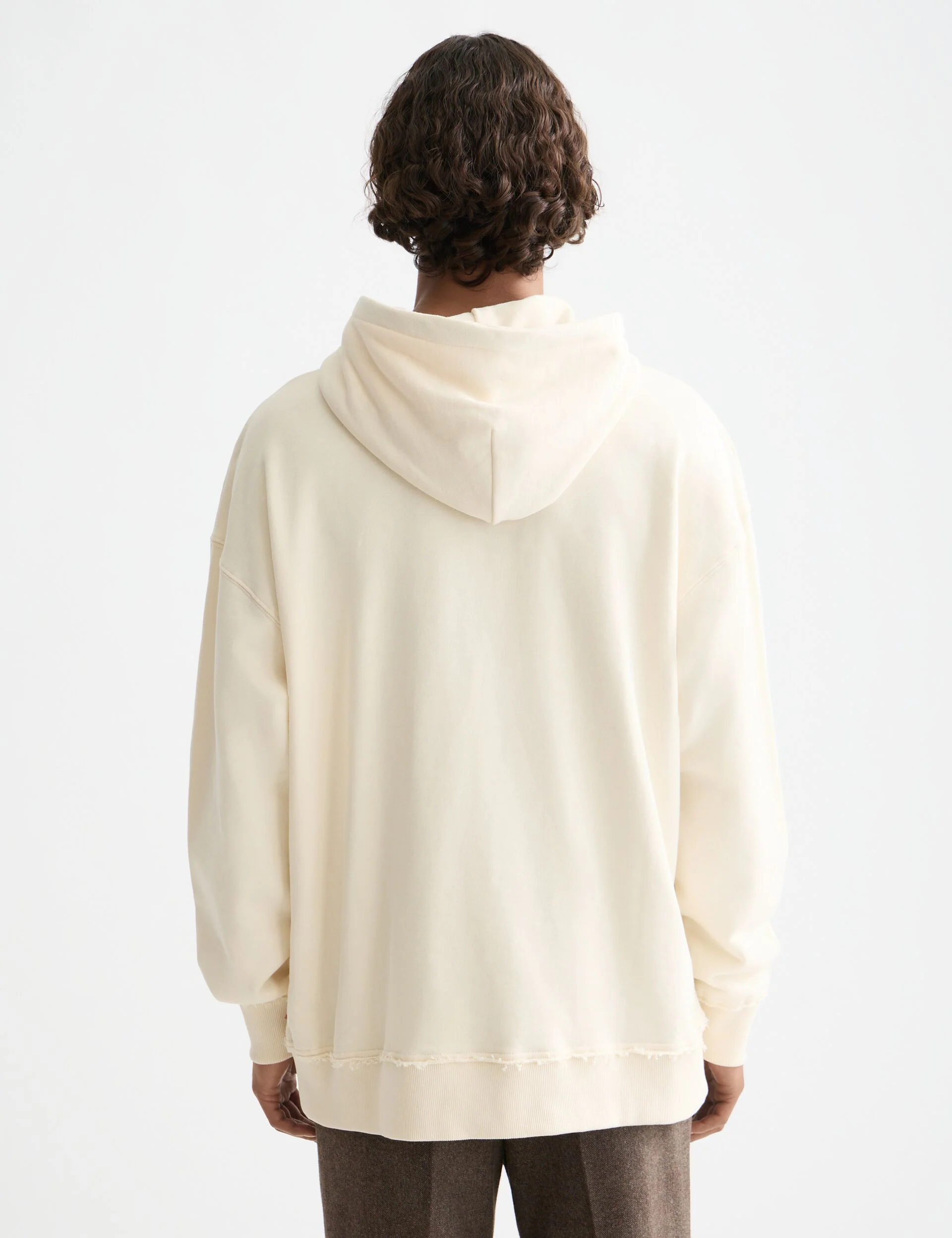 Loose Fit Embroidered Artwork Hoodie - Image 4