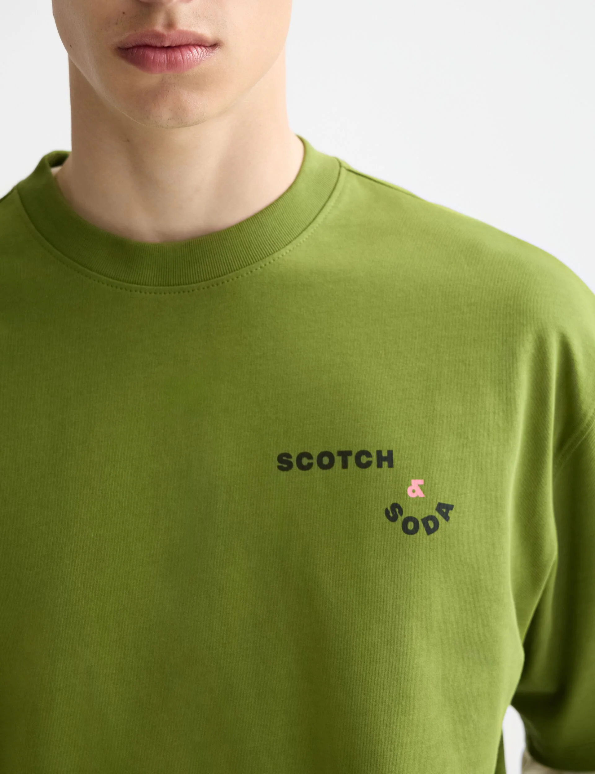 Loose fit front and back artwork t-shirt - Image 4
