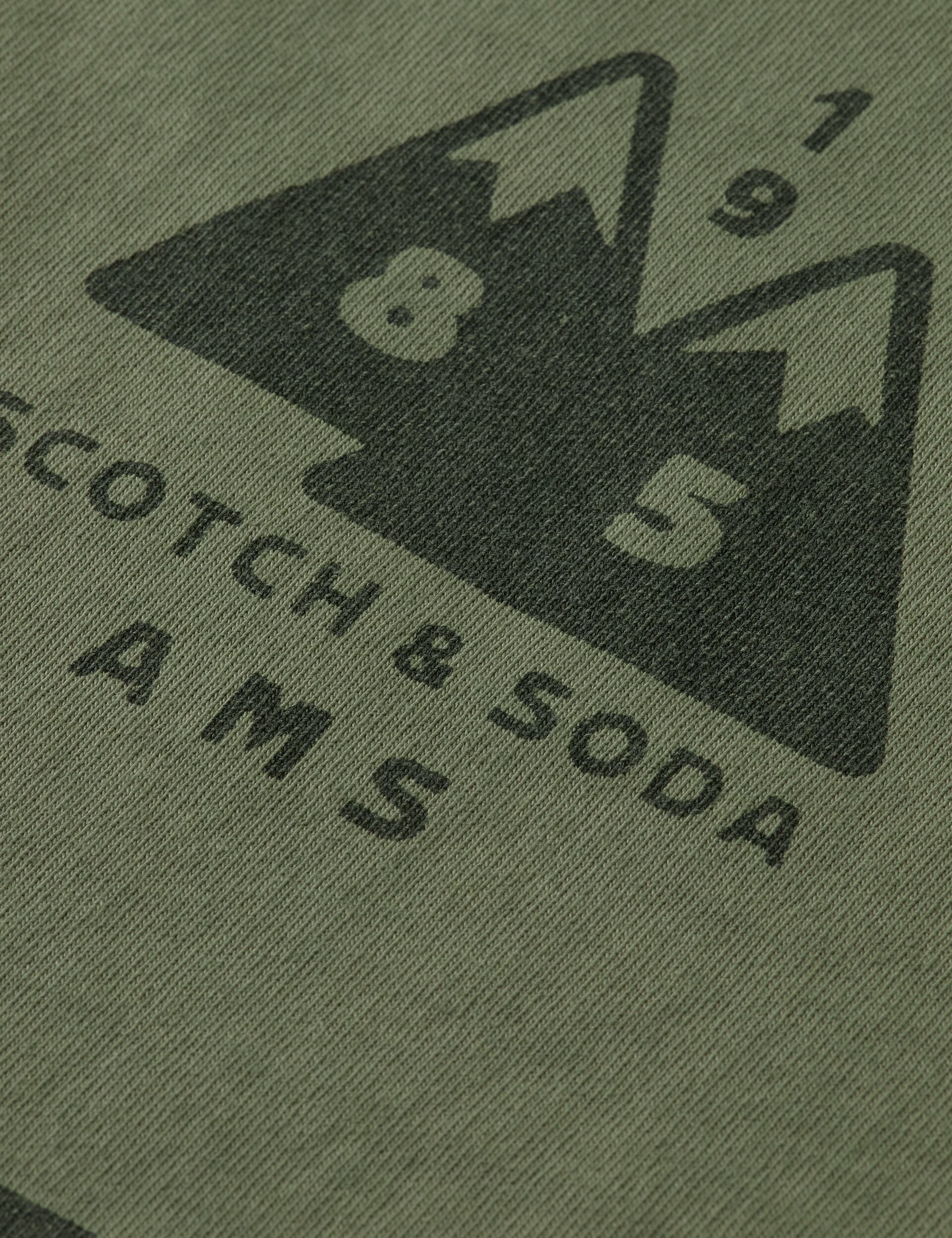 Loose Fit Garment Dye AW T-shirt - Image 6
