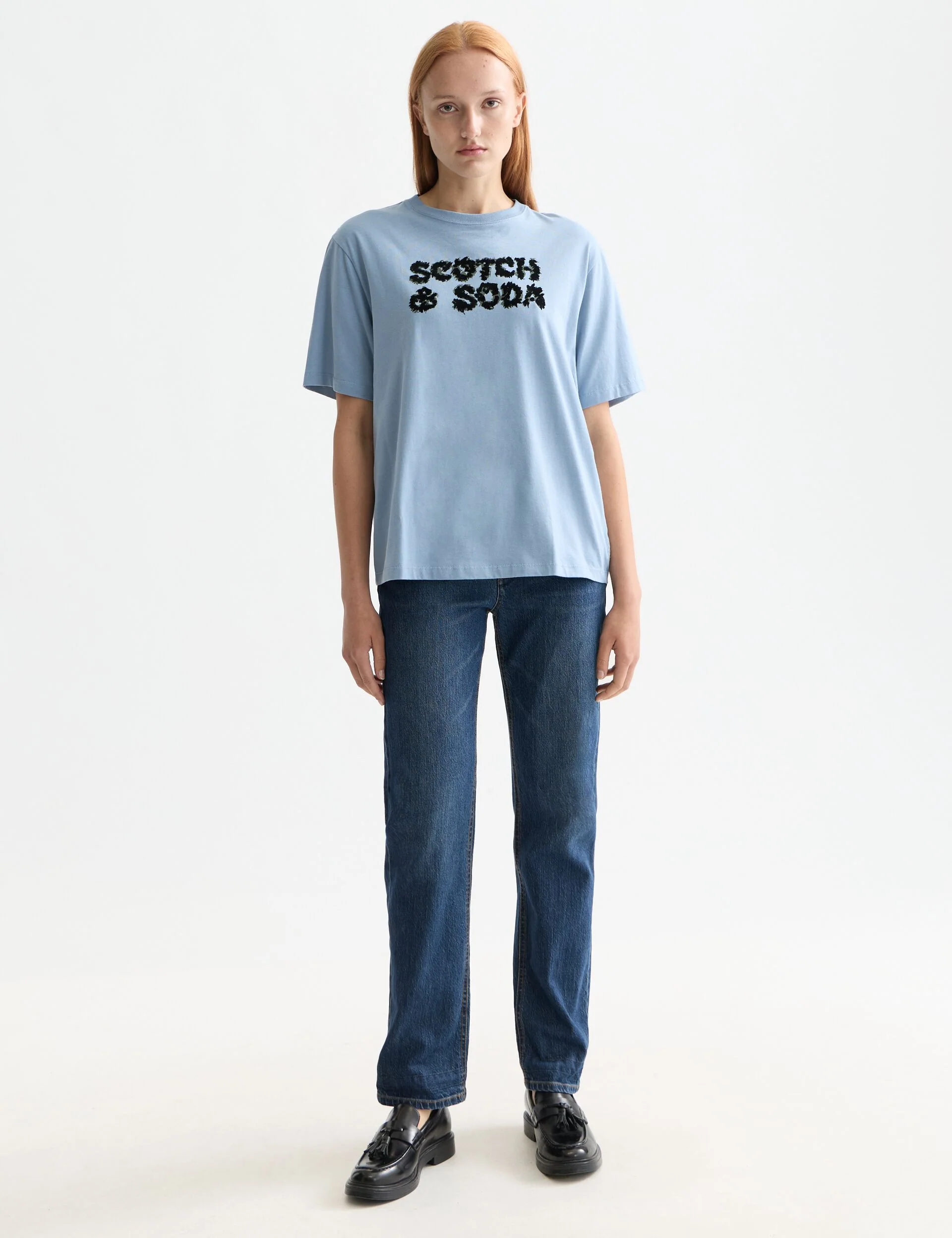 Loose fit T-shirt with leopard artwork - Image 2